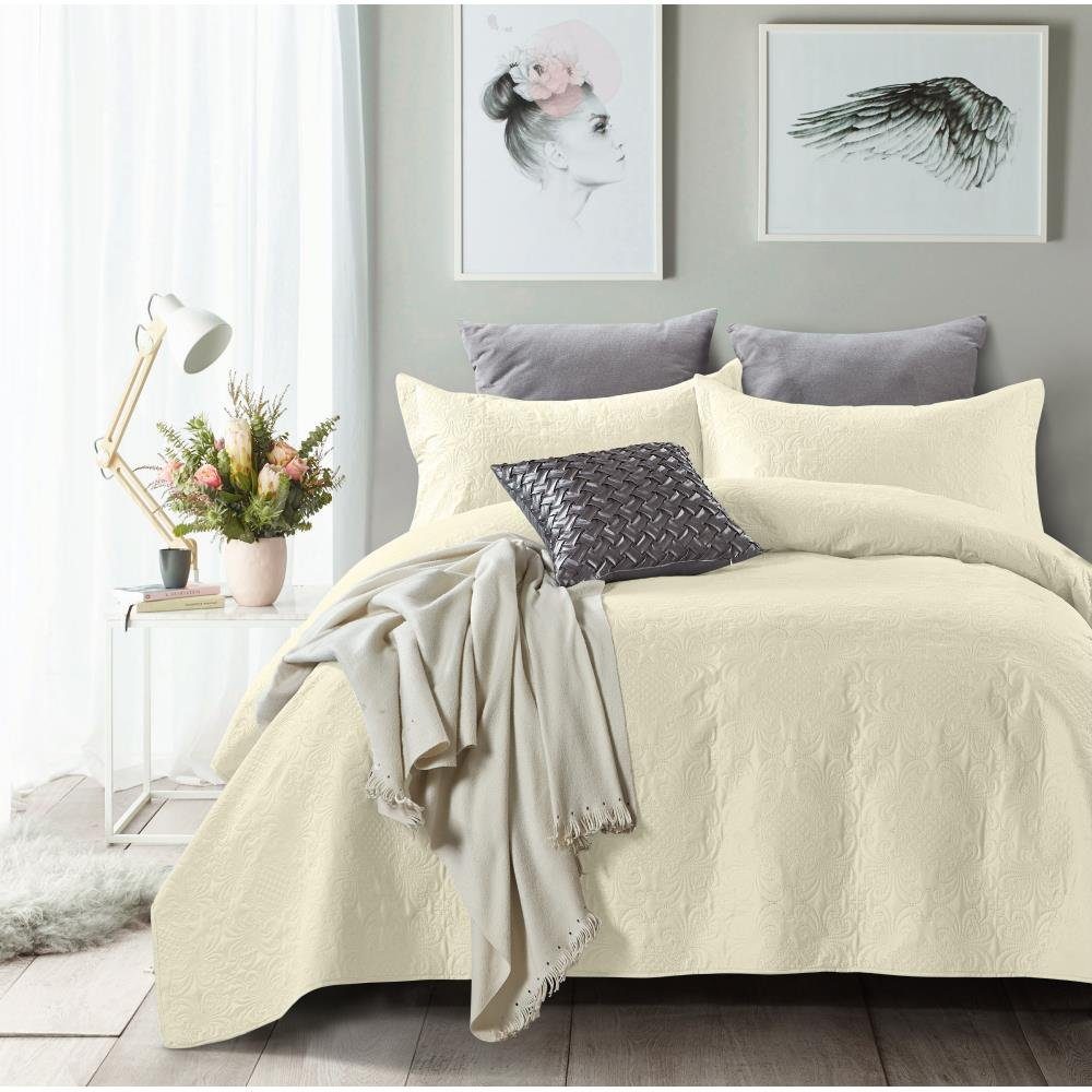 Sitheim-Europe Tagesdecke Sleeptime Clara - Tagesdecke - 260x250 cm, Schützt vor Staub und Schmutz.