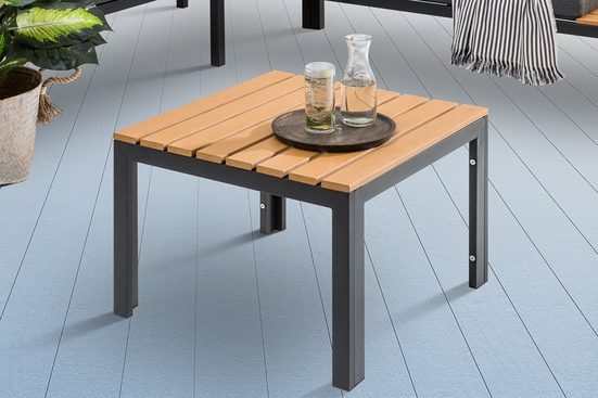 riessambiente Gartentisch »ORLANDO LOUNGE 60cm FARBWAHL«, wetterfest