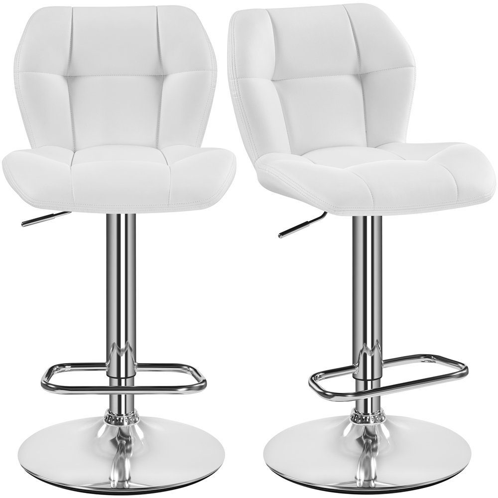 Yaheetech Barhocker (2 St), 1/2/4/6er-Set Barstühle Küchenstühle Bistrohock günstig online kaufen