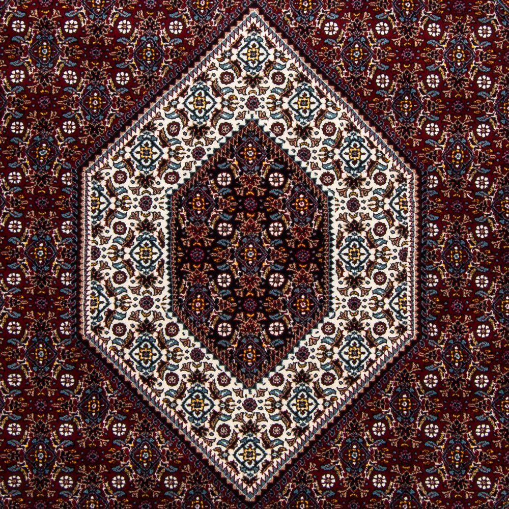 Orientteppich Bidjar-Zyon, morgenland, geeignet Fußbodenheizung rund, Höhe: 9 mm