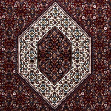 Orientteppich Bidjar-Zyon, morgenland, rund, Höhe: 9 mm, Fußbodenheizung geeignet