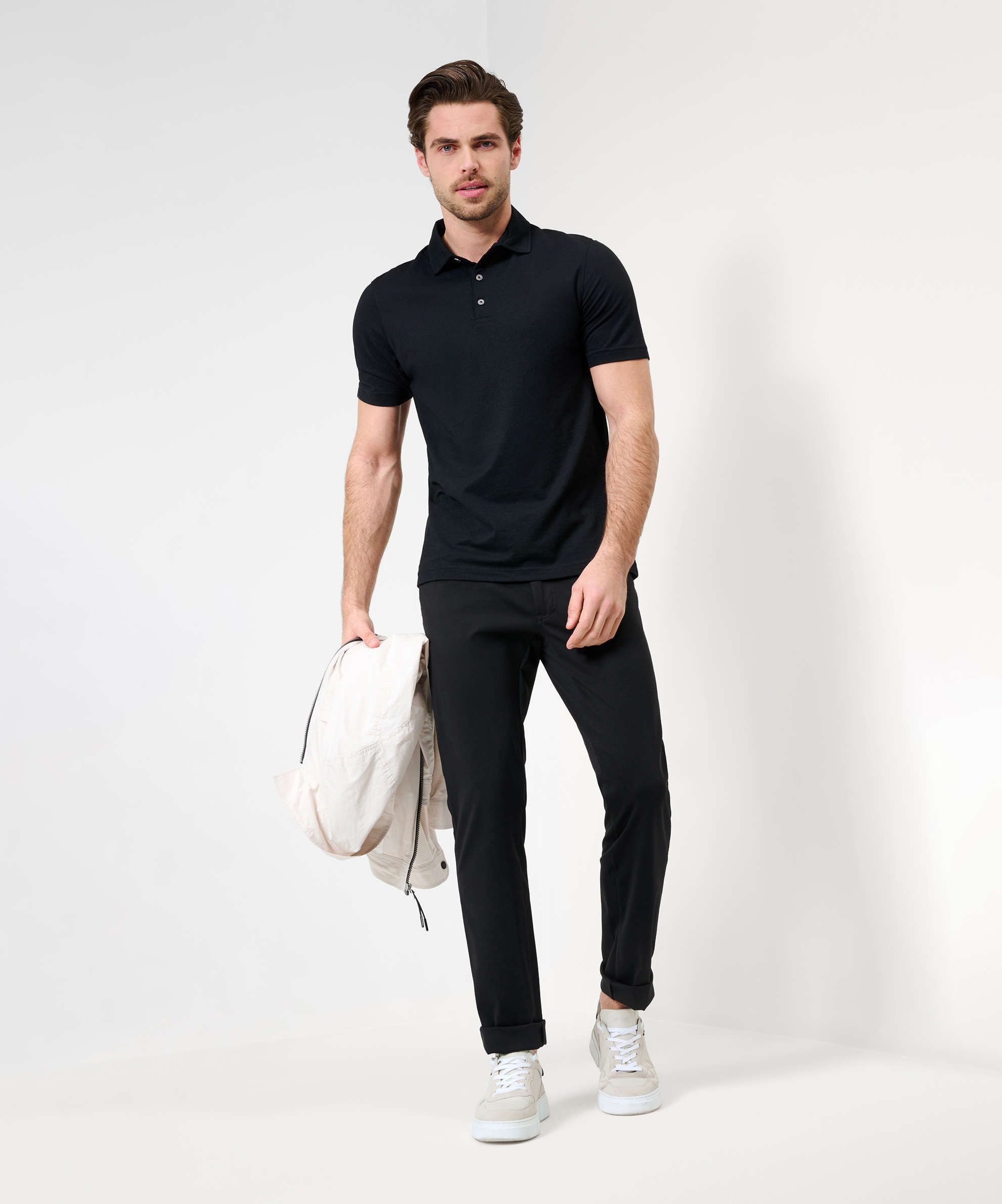 Brax Stehkragenshirt