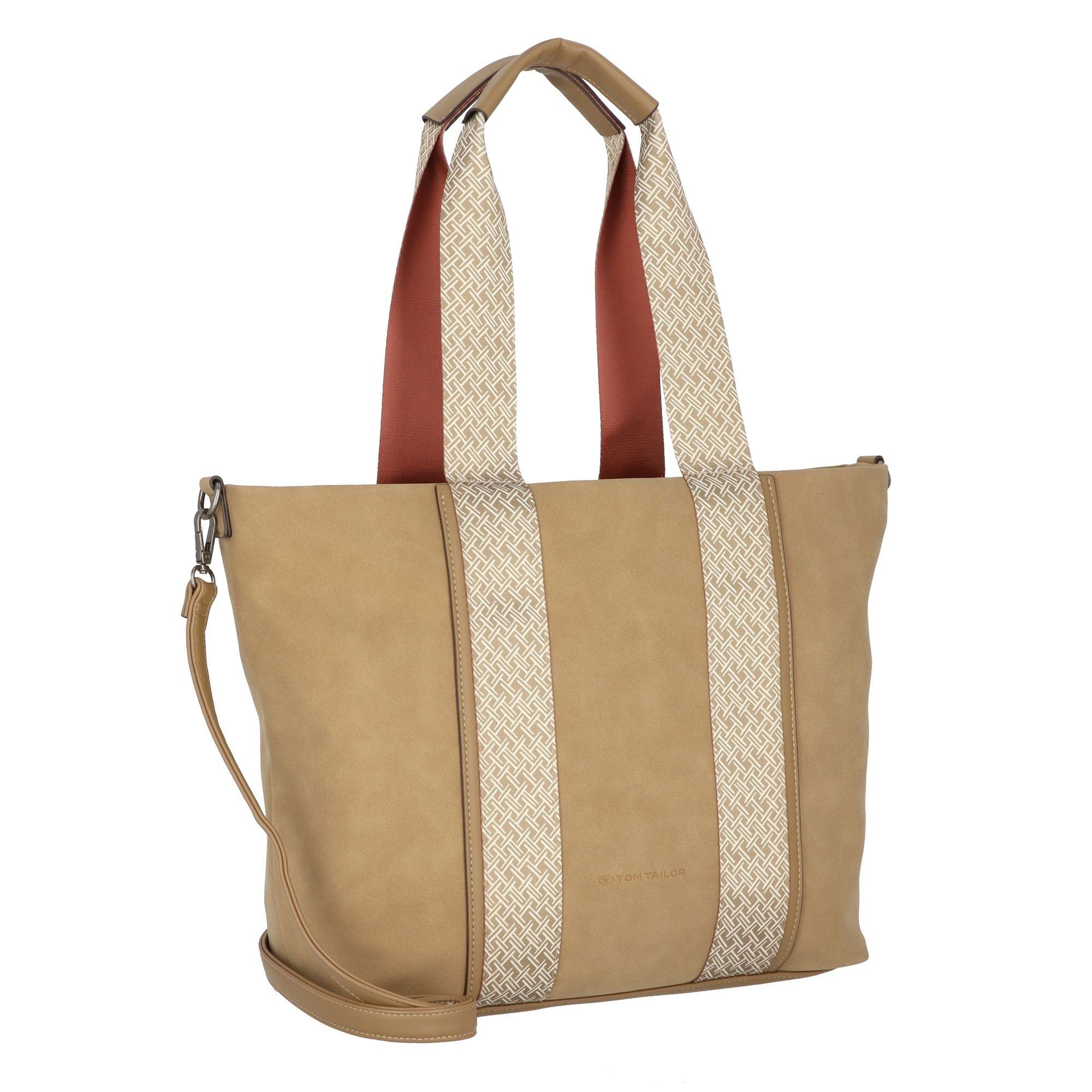 TOM TAILOR Shopper Cara, Polyurethan