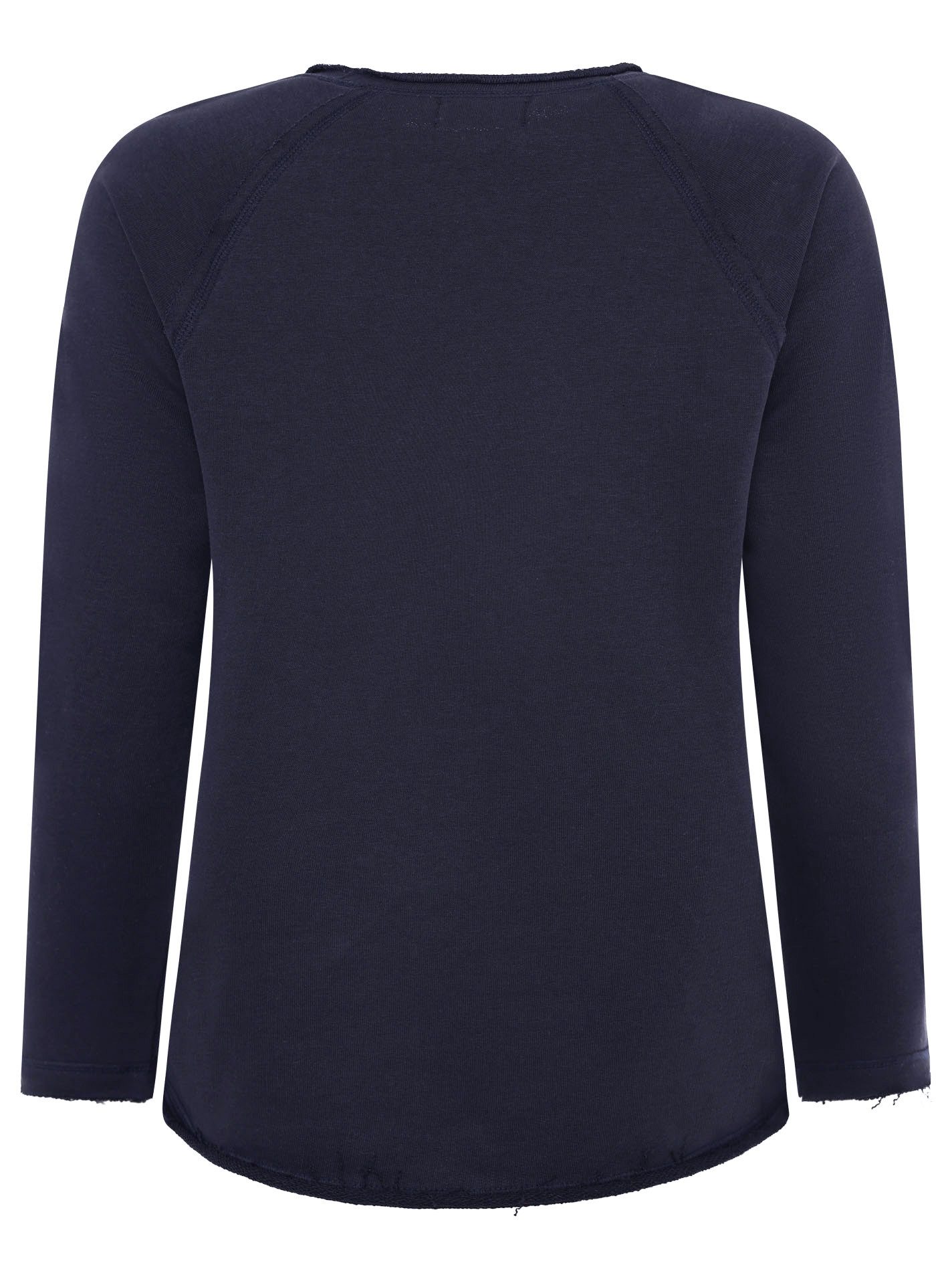 Zwillingsherz Sweatshirt ""Strandglück"", mit Used-Look Kanten günstig online kaufen