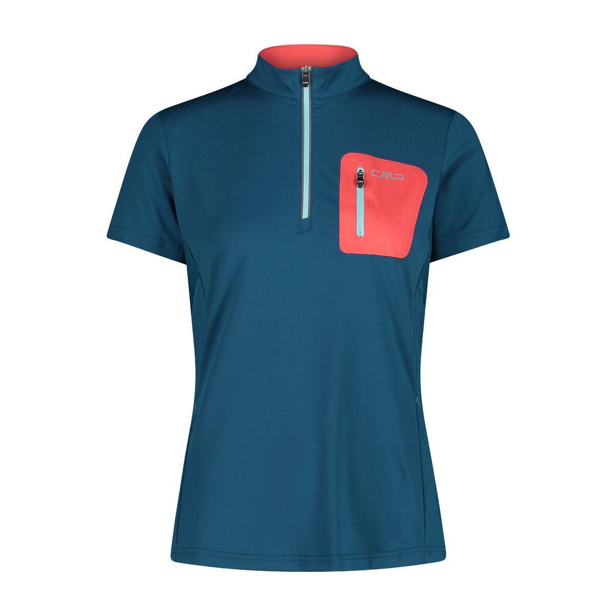 CMP Radtrikot Woman T-shirt Free Bike T-Shirt Freeride mit Vordertasche