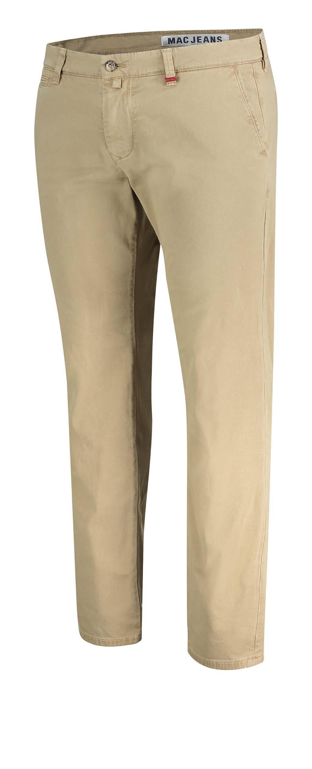 MAC military STRETCH 6332- CANVAS MAC 5-Pocket-Jeans beige PPT LENNOX
