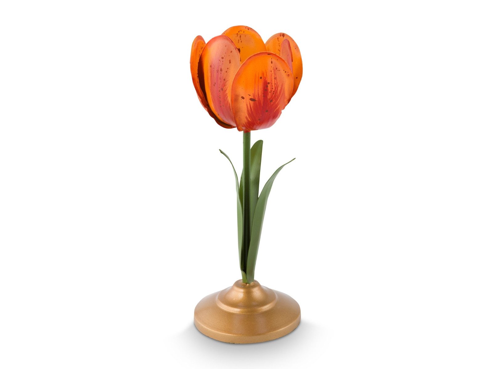 PiP Studio Kerzenhalter Metal Tulip Kerzenhalter orange 21cm