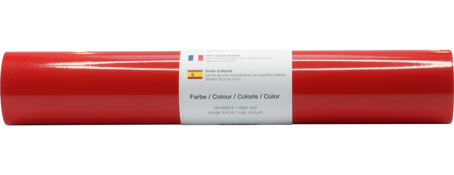 POLI-TAPE Dekorationsfolie Selbstklebende Vinyl Folie Glänzend, 30,5 x 300 cm
