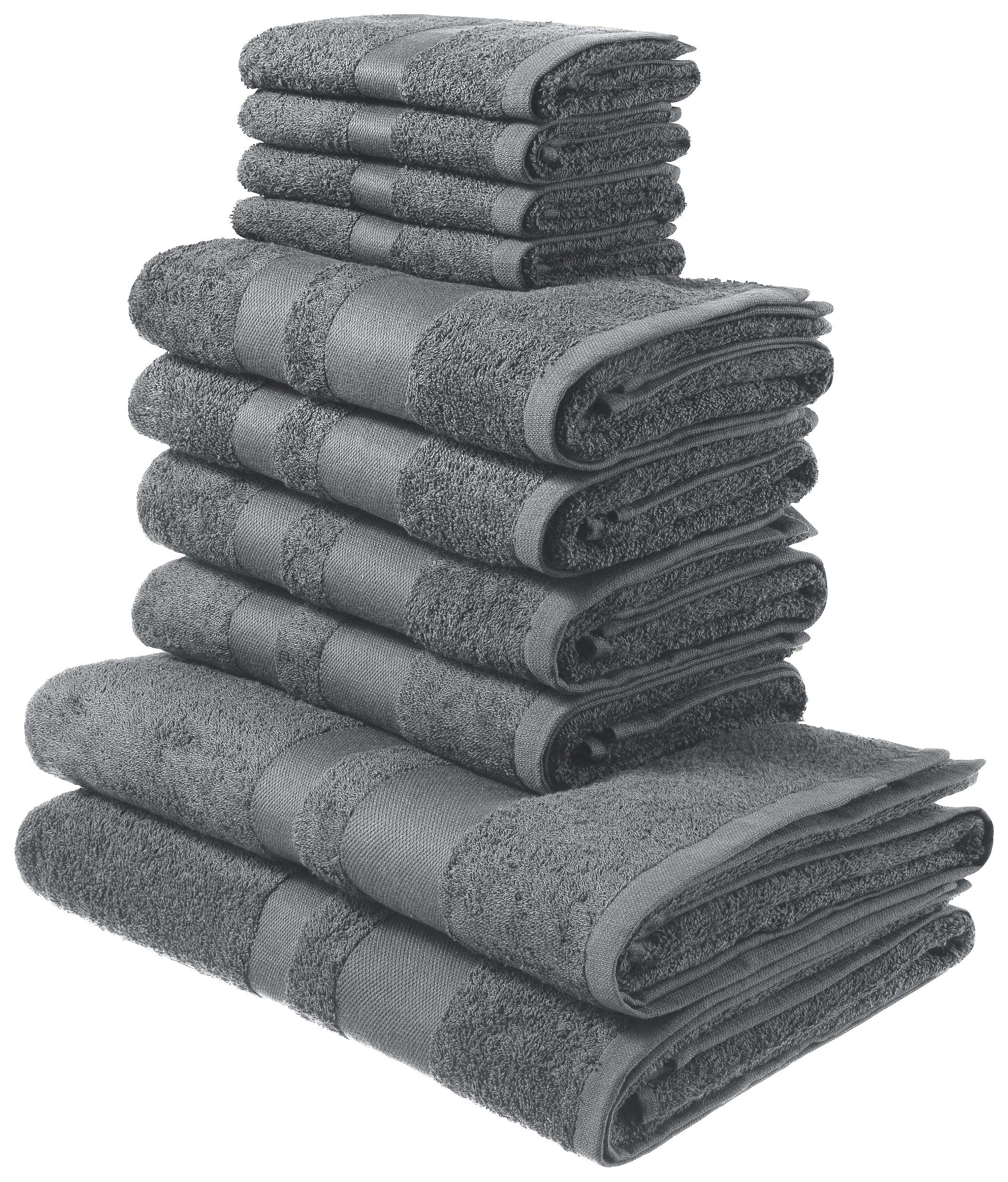 Handtuch Set Vanessa, 10-tlg Handtuch-Set, in Standard- und Premium-Qualität, weich