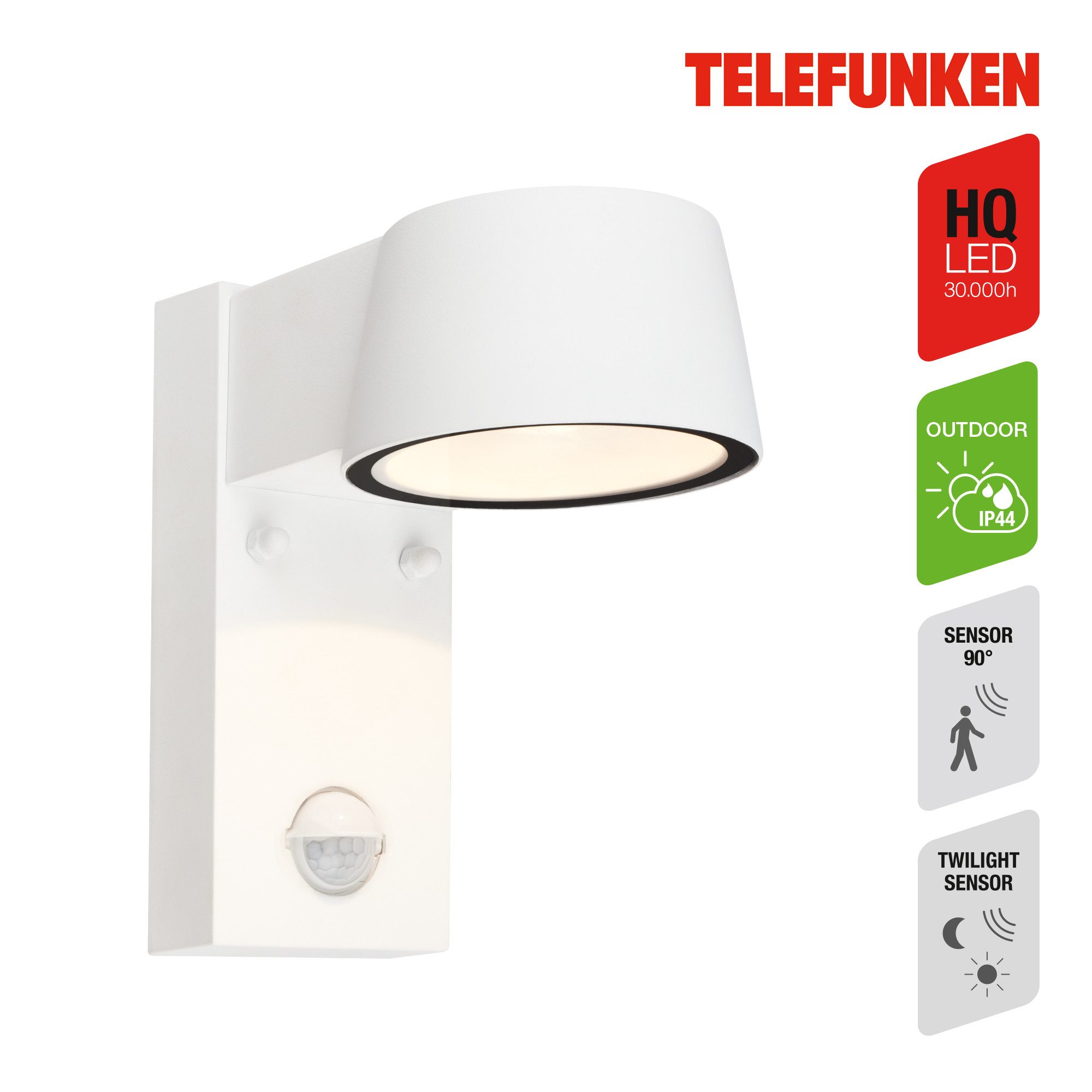 Telefunken Außen-Wandleuchte Telefunken