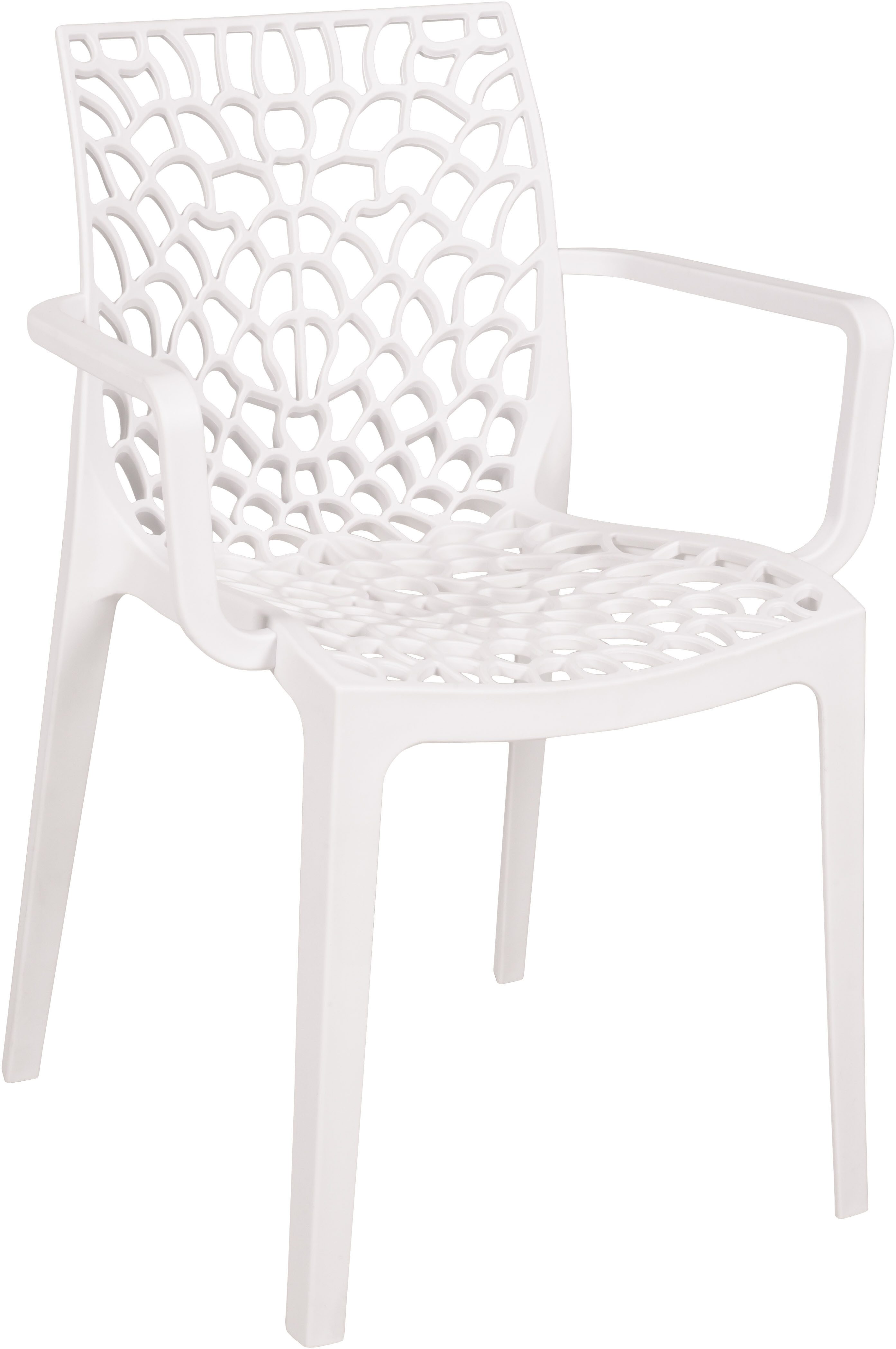 Garden Pleasure Stapelstuhl CALVERA (Set, 2 St), gefertigt ohne Verschraubungen