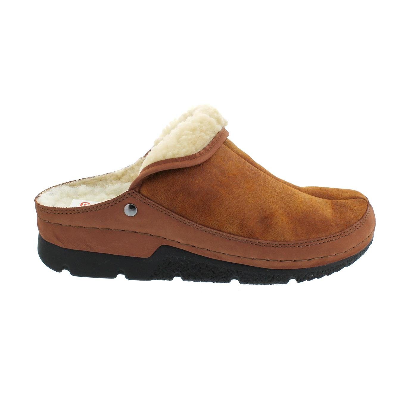 Berkemann Remonda Hausschuh, whisky, Doubleface, Weite G 1152-423 Pantoffel