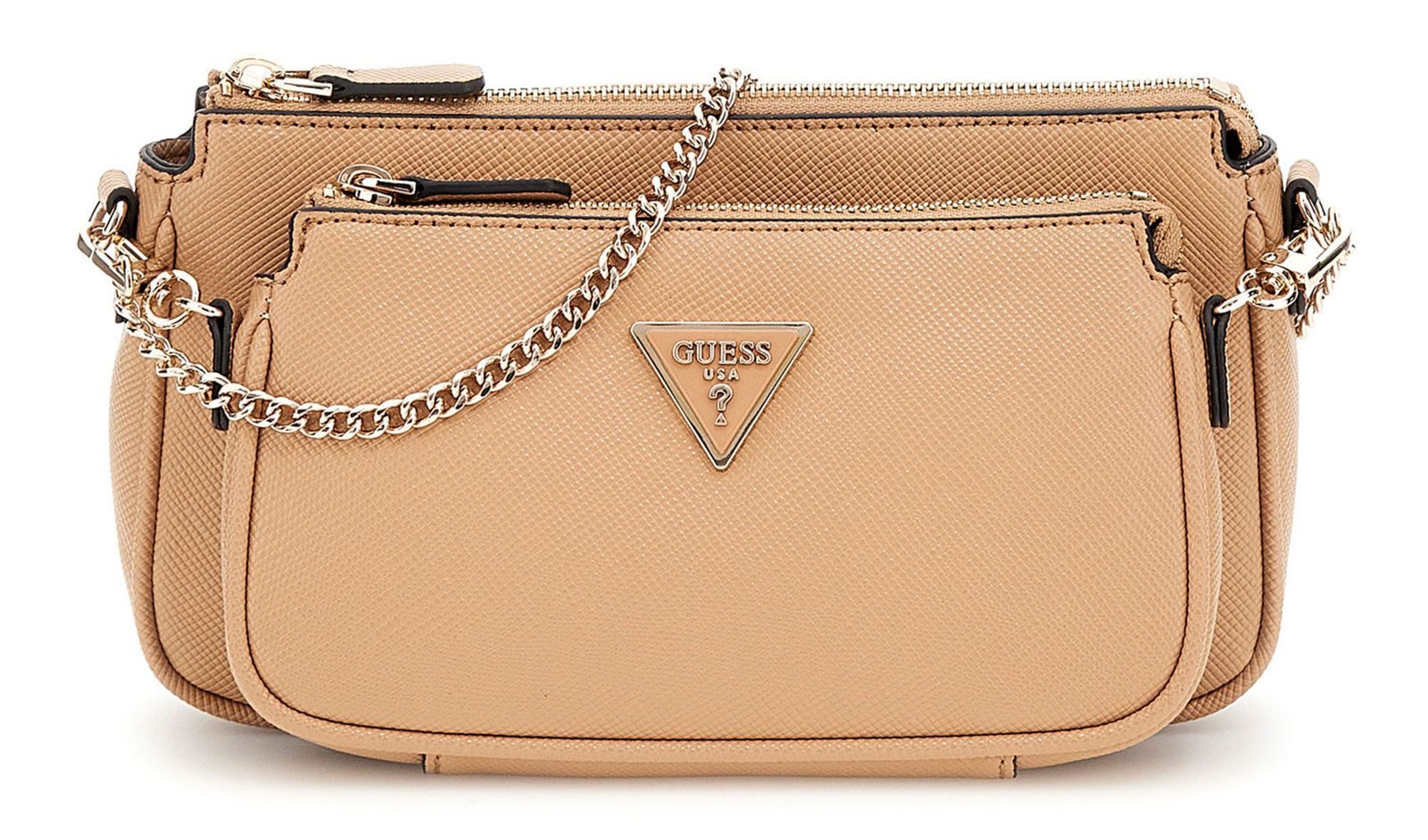 Guess Umhängetasche Double Pouch Crossbody (Set, 2-tlg)
