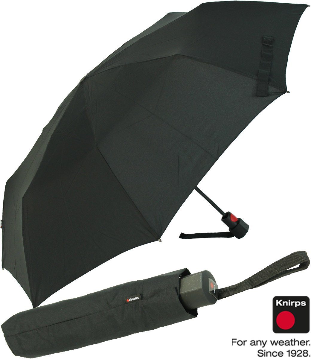 Knirps® Taschenregenschirm »Knirps Regenschirm Fiber T1 AC Taschenschirm  -«, stabiler klassischer Knirps-Taschenschirm