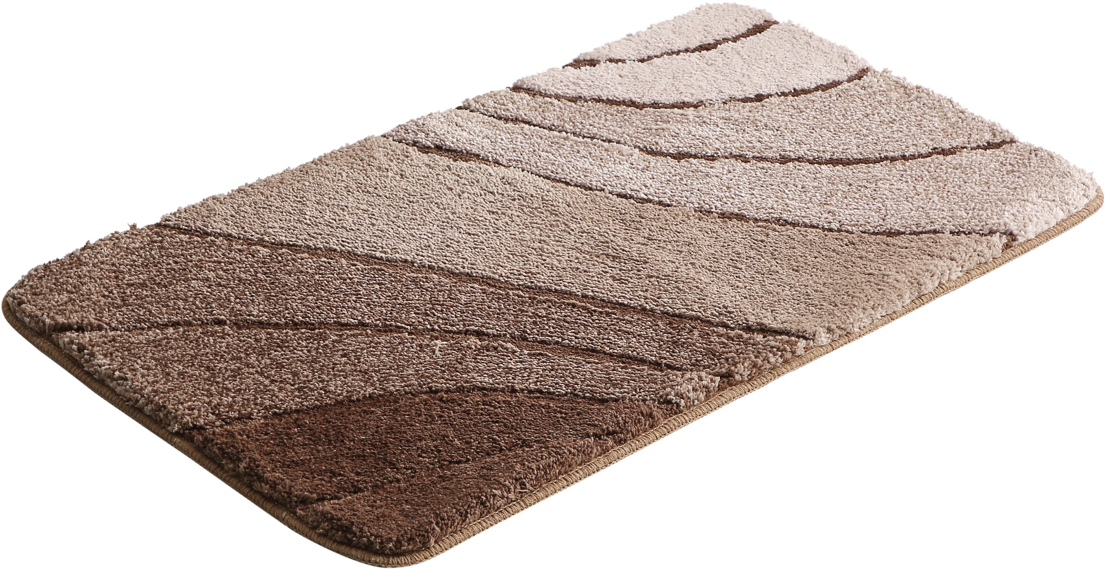 my home Badematte "Josie, Badvorleger, Badezimmer Teppich" Höhe 20 mm rutsc günstig online kaufen