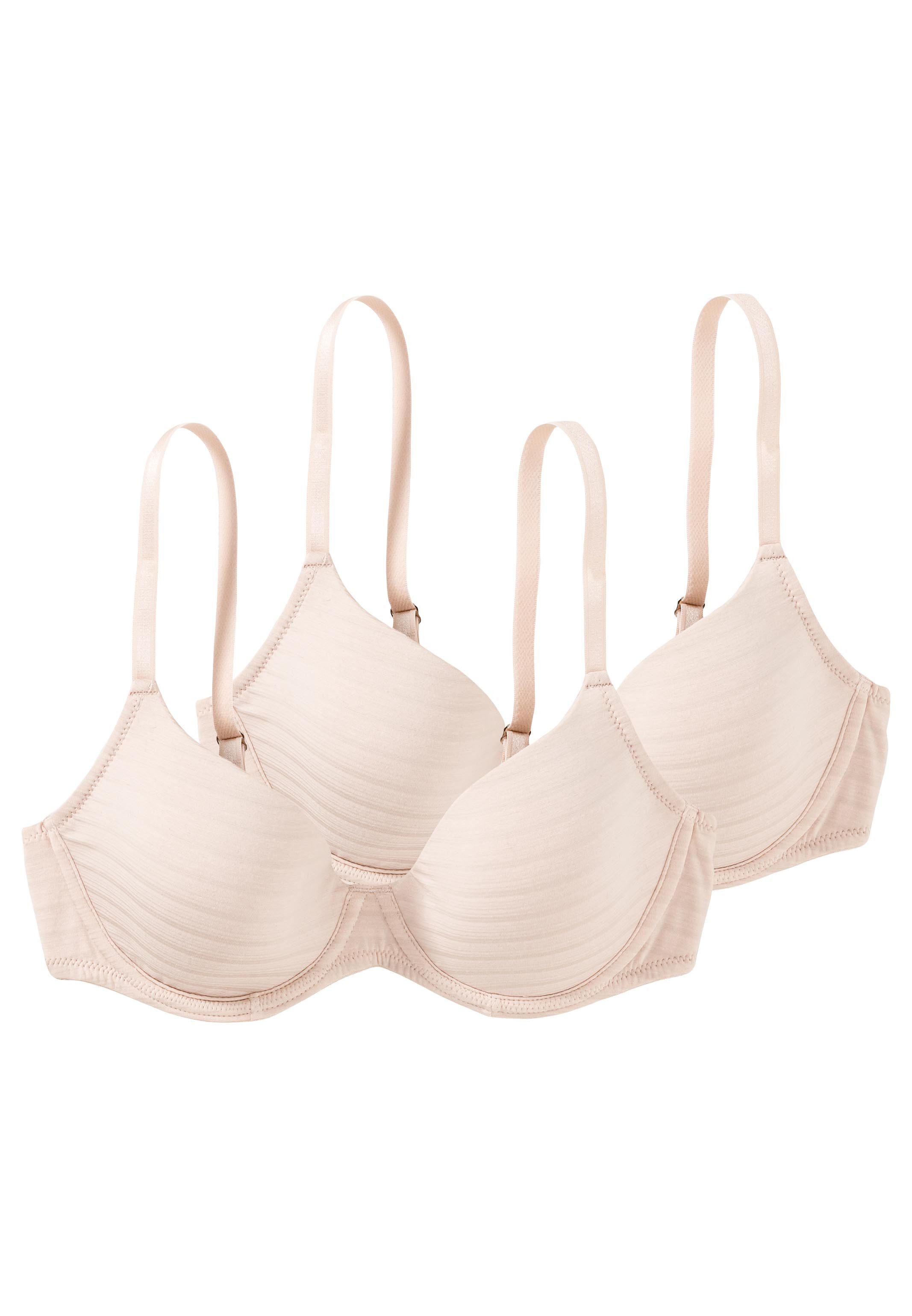 Speidel Schalen-BH 2er Pack Cotton & More (Spar-Set, 2-tlg) Schalen-BH - Baumwolle - Atmungsaktiv