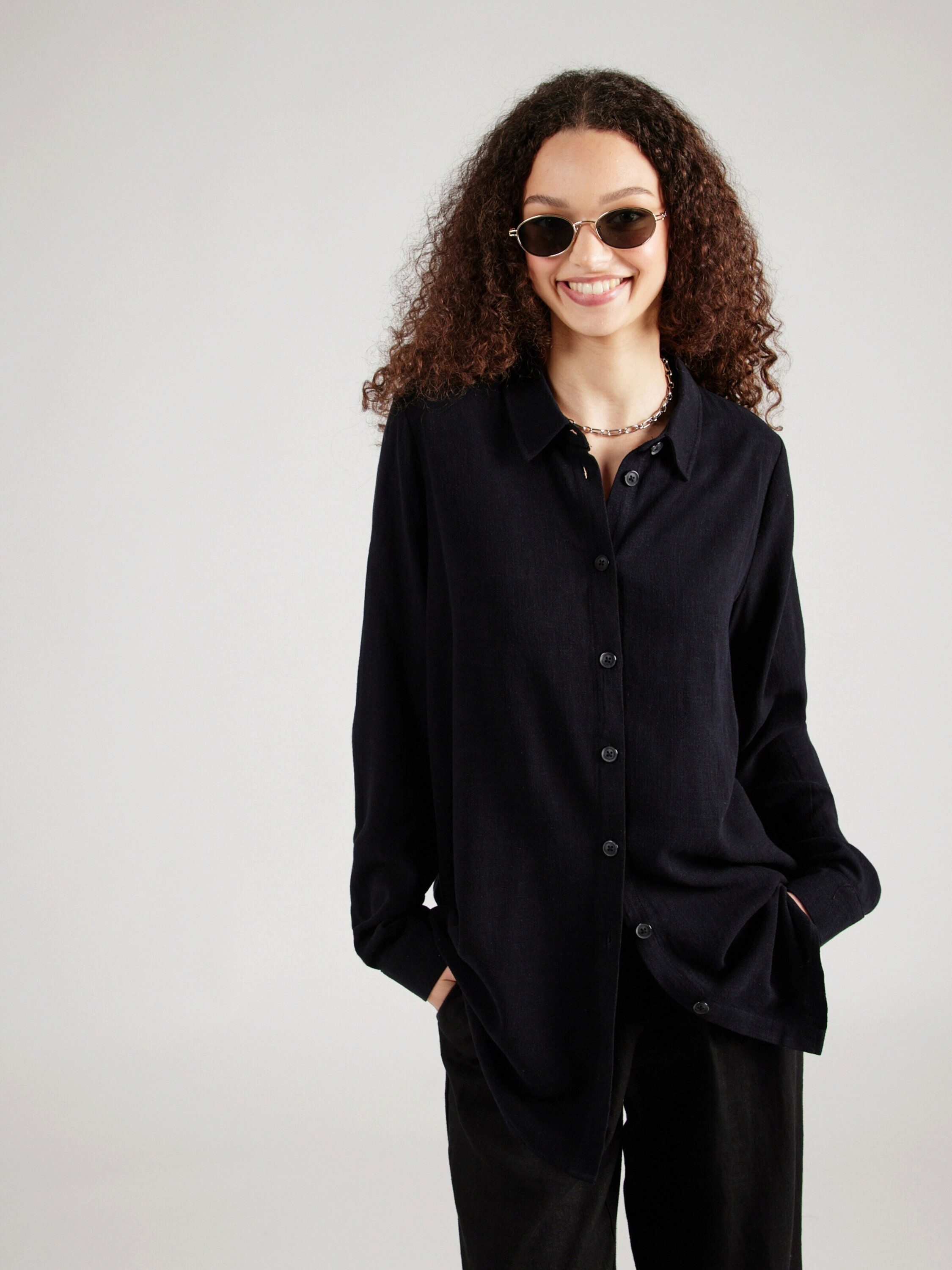 Object Langarmbluse Sanne (1-tlg) Plain/ohne Details günstig online kaufen