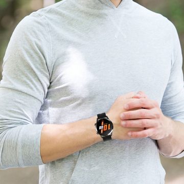 König Design Smartwatch-Armband Huawei Watch GT 3 46mm, Smartwatch-Armband für Huawei Watch GT 3 46mm Sport Ersatz Armband Silikon Cabernet-Orange