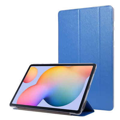 König Design Tablet-Hülle Samsung Galaxy Tab S7, Schutzhülle für Samsung Galaxy Tab S7 Tablethülle Schutztasche Cover Standfunktion Dunkelblau