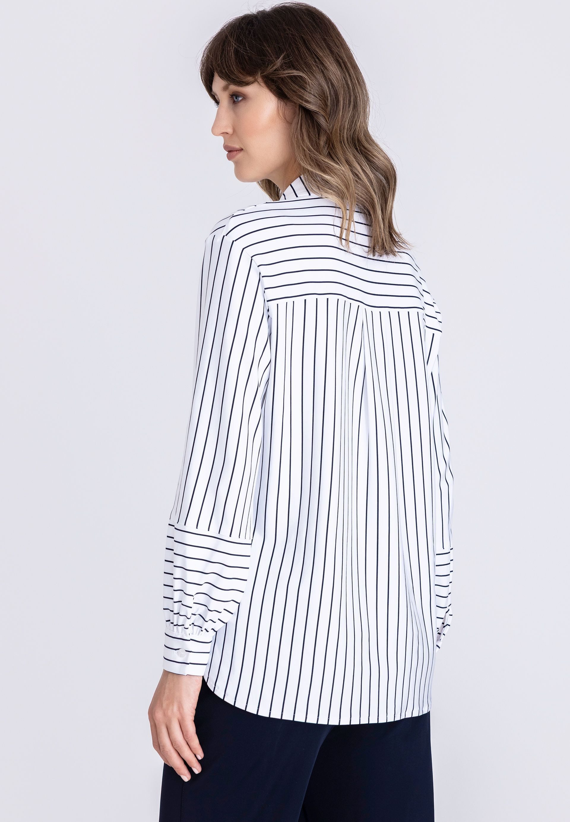 TUZZI Klassische Bluse mit abgesetzten Manschetten