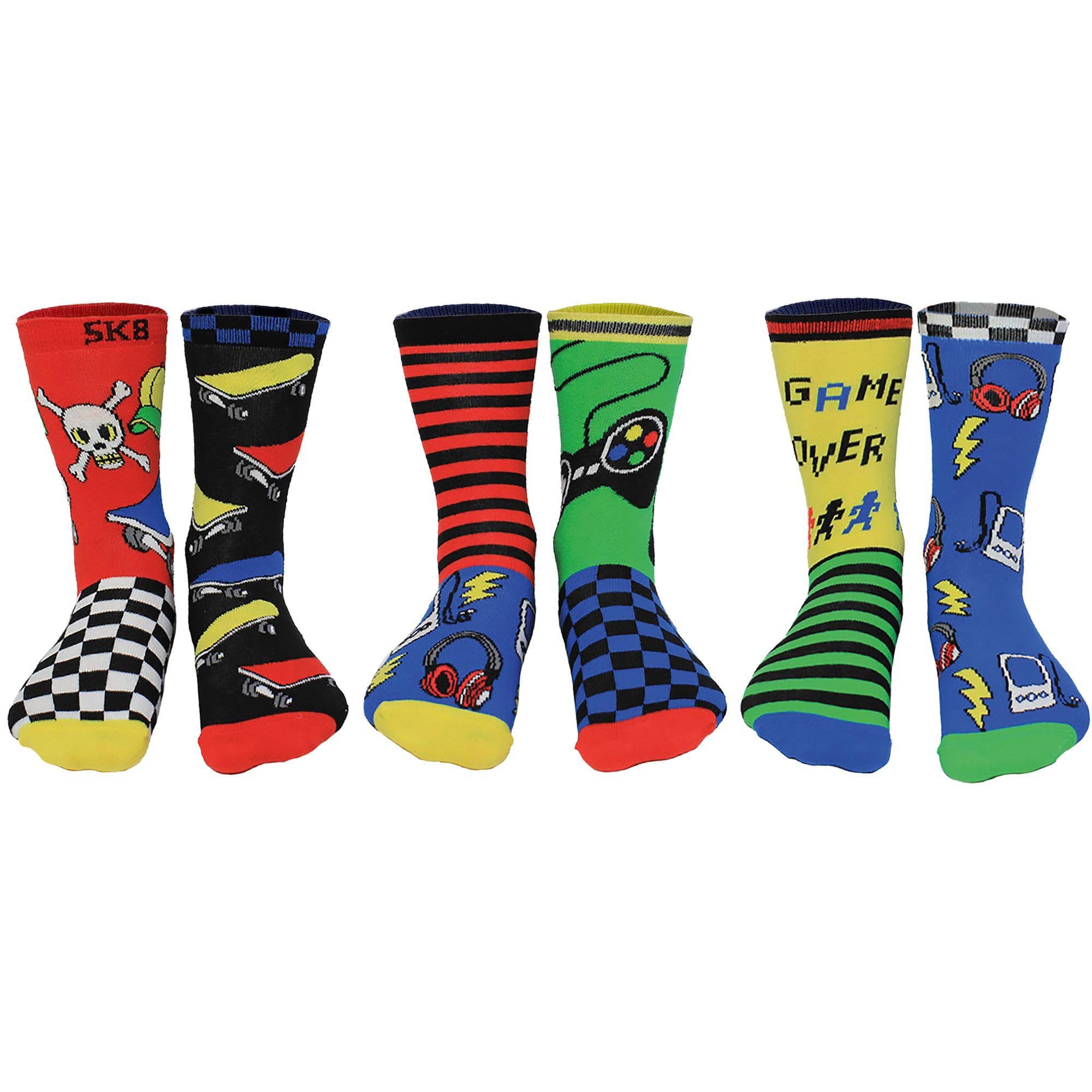 Freizeitsocken Unisex Socken 3er Pack Baumwolle
