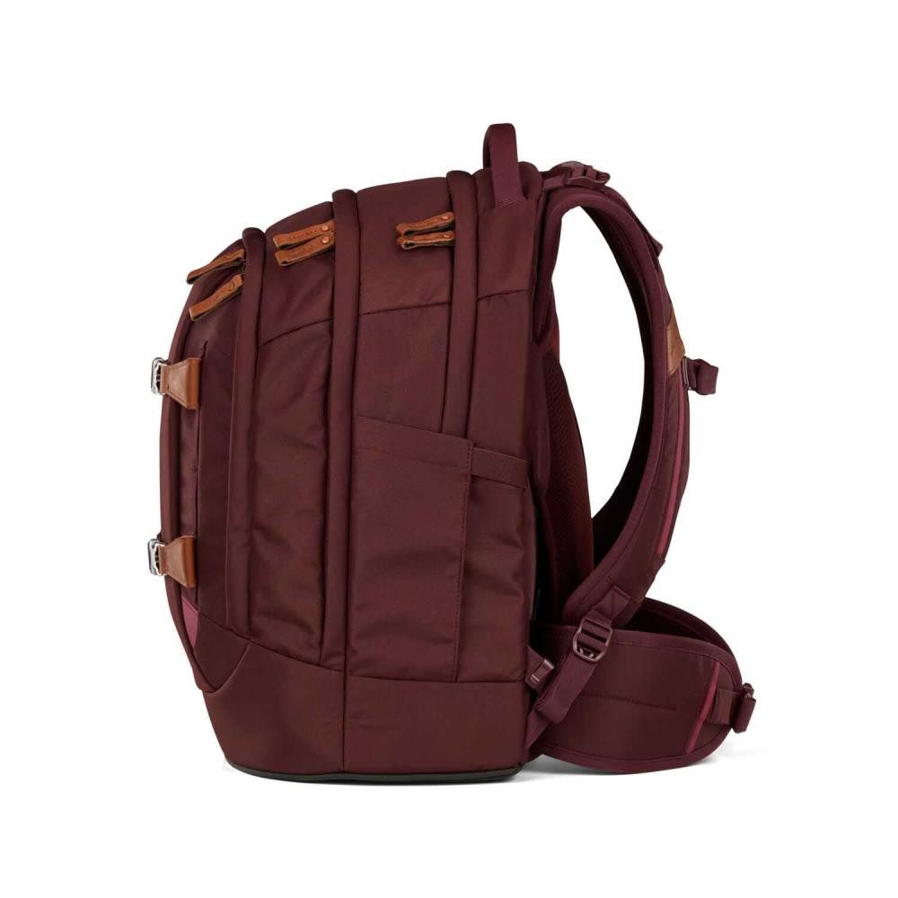 Satch Schulrucksack Pack (4tlg., inkl. Schlamperbox, Regenhülle und Geldbörse)