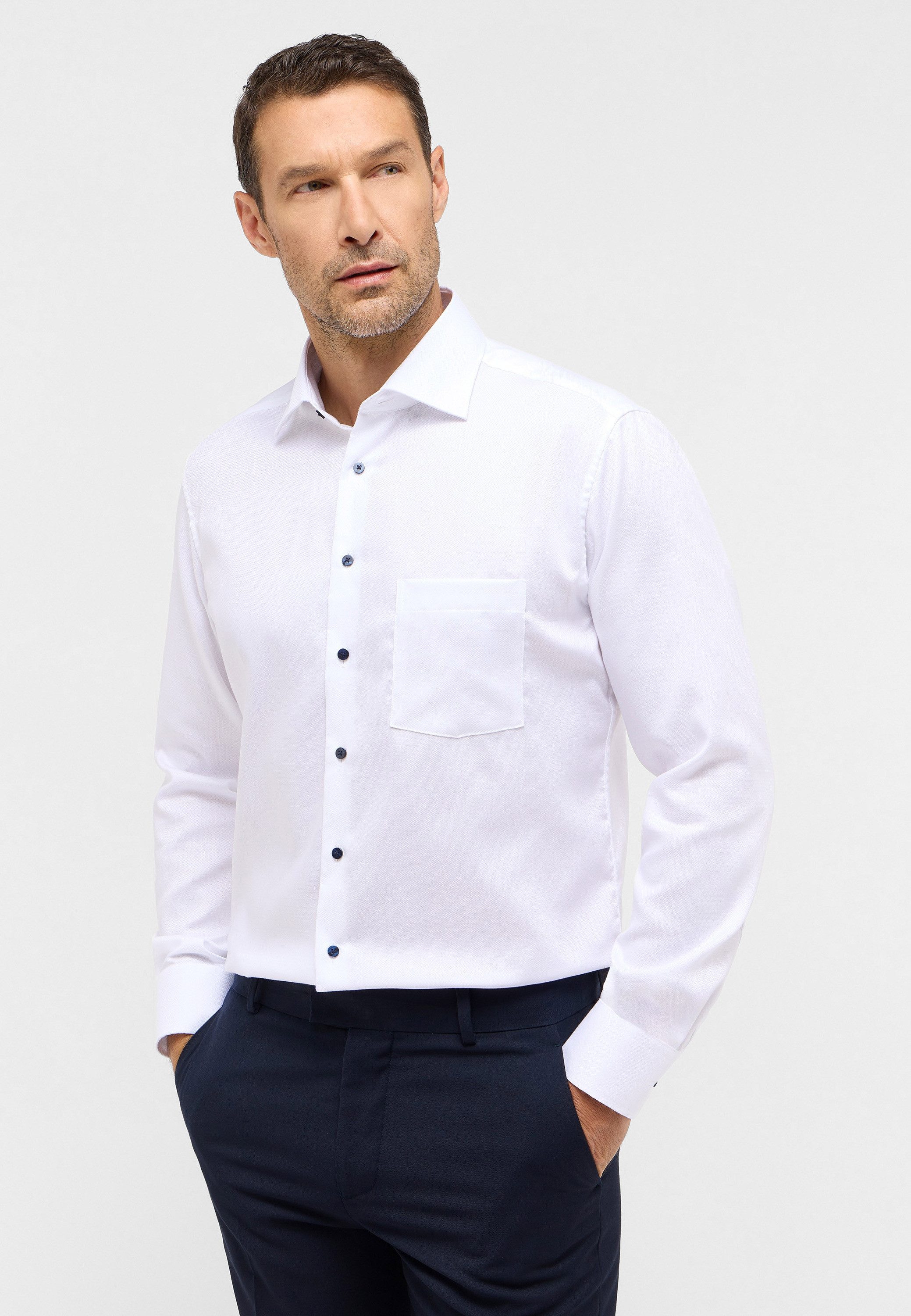 Eterna Langarmhemd MODERN FIT NON IRON günstig online kaufen