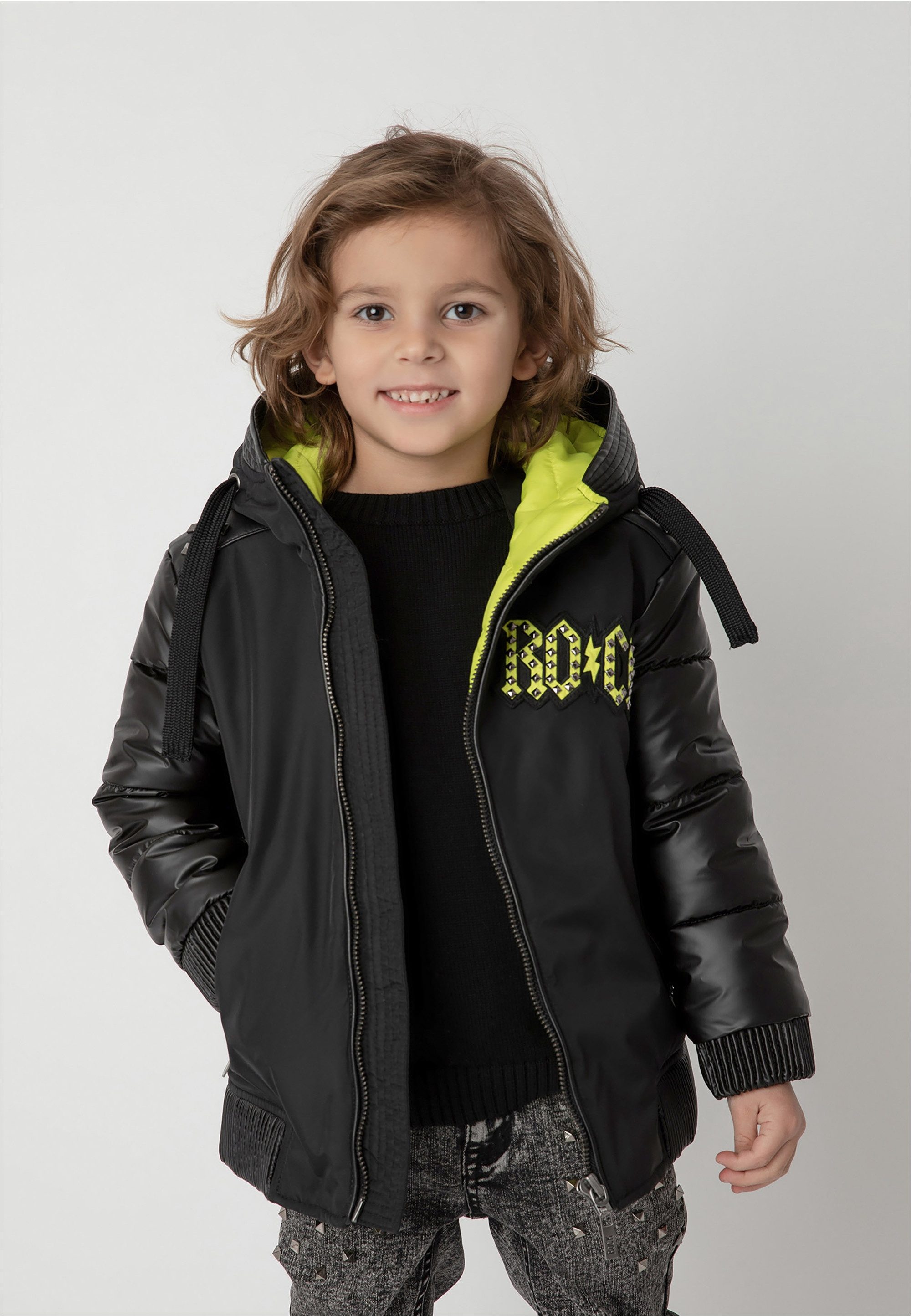 Gulliver Outdoorjacke mit großer Kapuze
