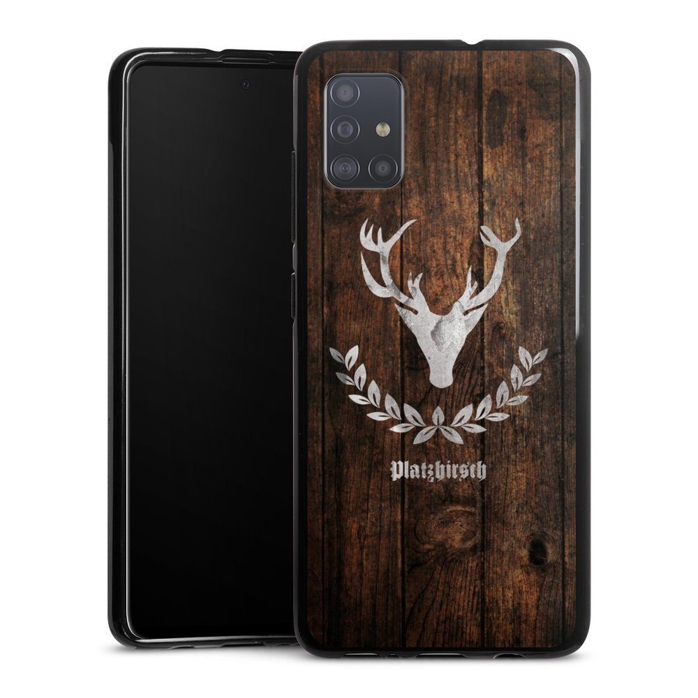 DeinDesign Handyhülle »Platzhirsch« Samsung Galaxy A51 ...