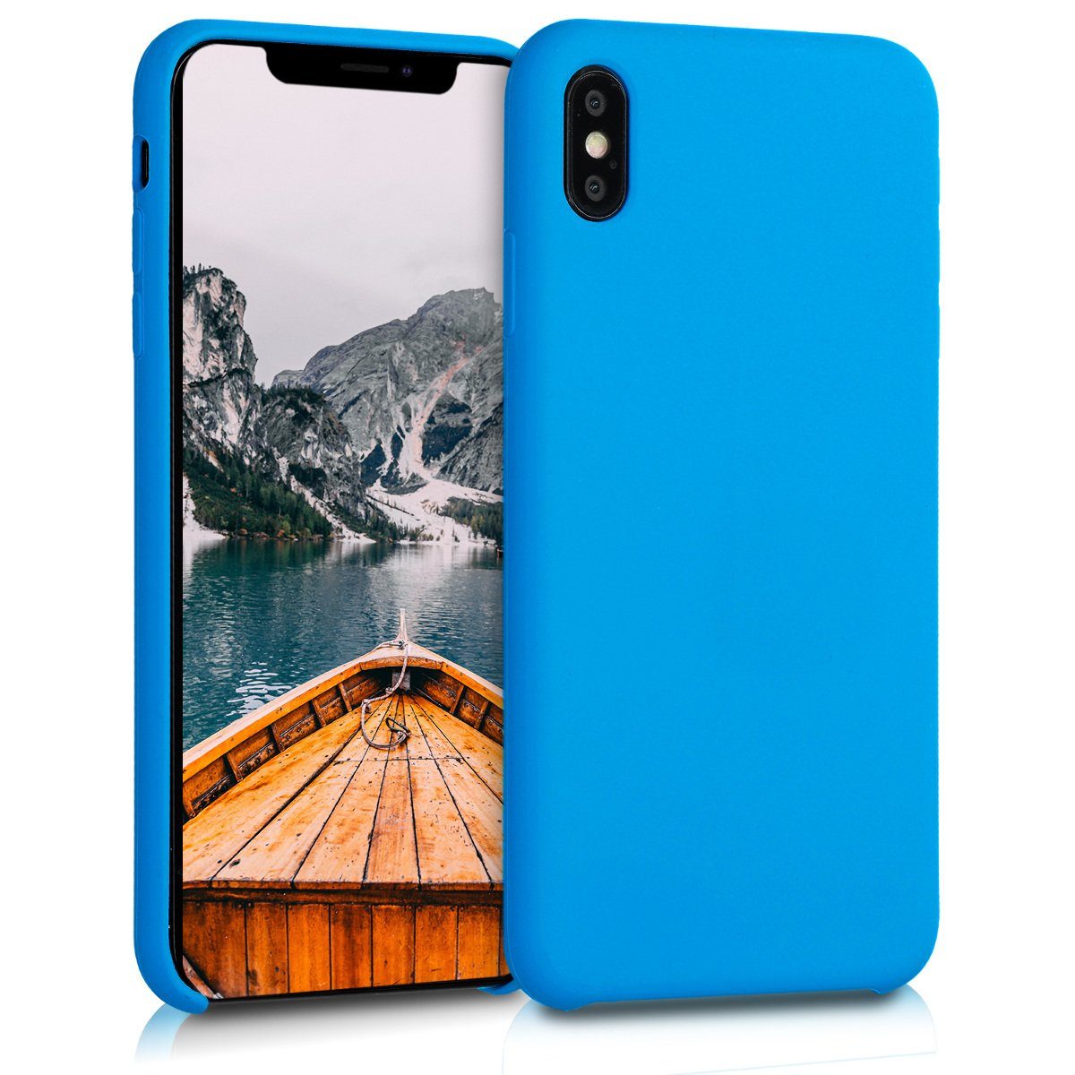 kwmobile Handyhülle Handyhülle für Apple iPhone XS Max Hülle, Weiches Handy Silikon Case - Schutzhülle Cover