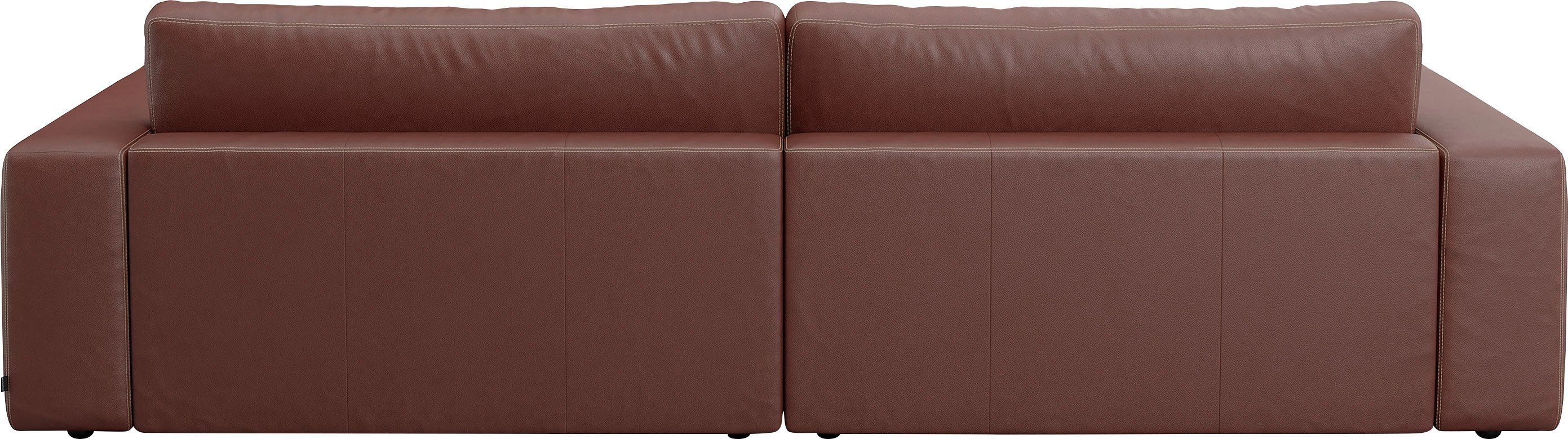 Qualitäten branded by GALLERY in Nähten, LUCIA, vielen Musterring Big-Sofa und M 2,5-Sitzer 4 unterschiedlichen