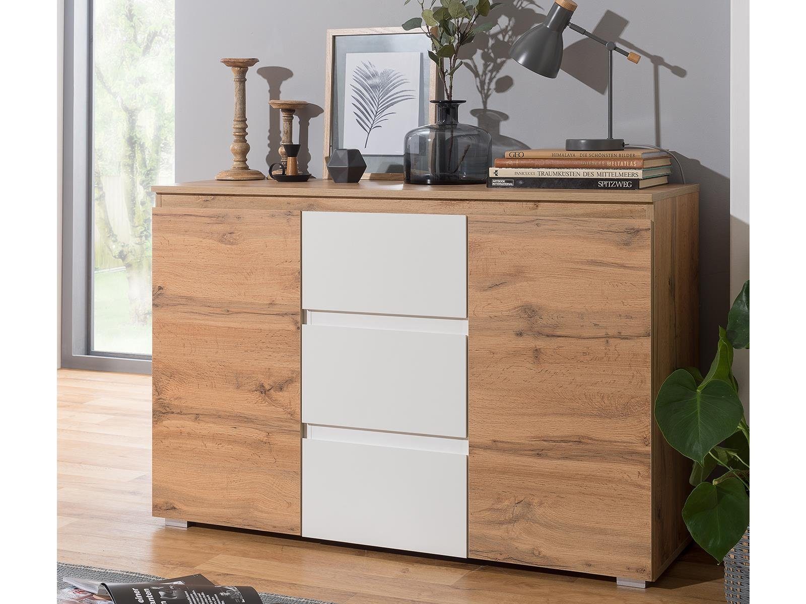 freiraum Kommode Ravenna, 120 x 80 x 40 cm (B/H/T)