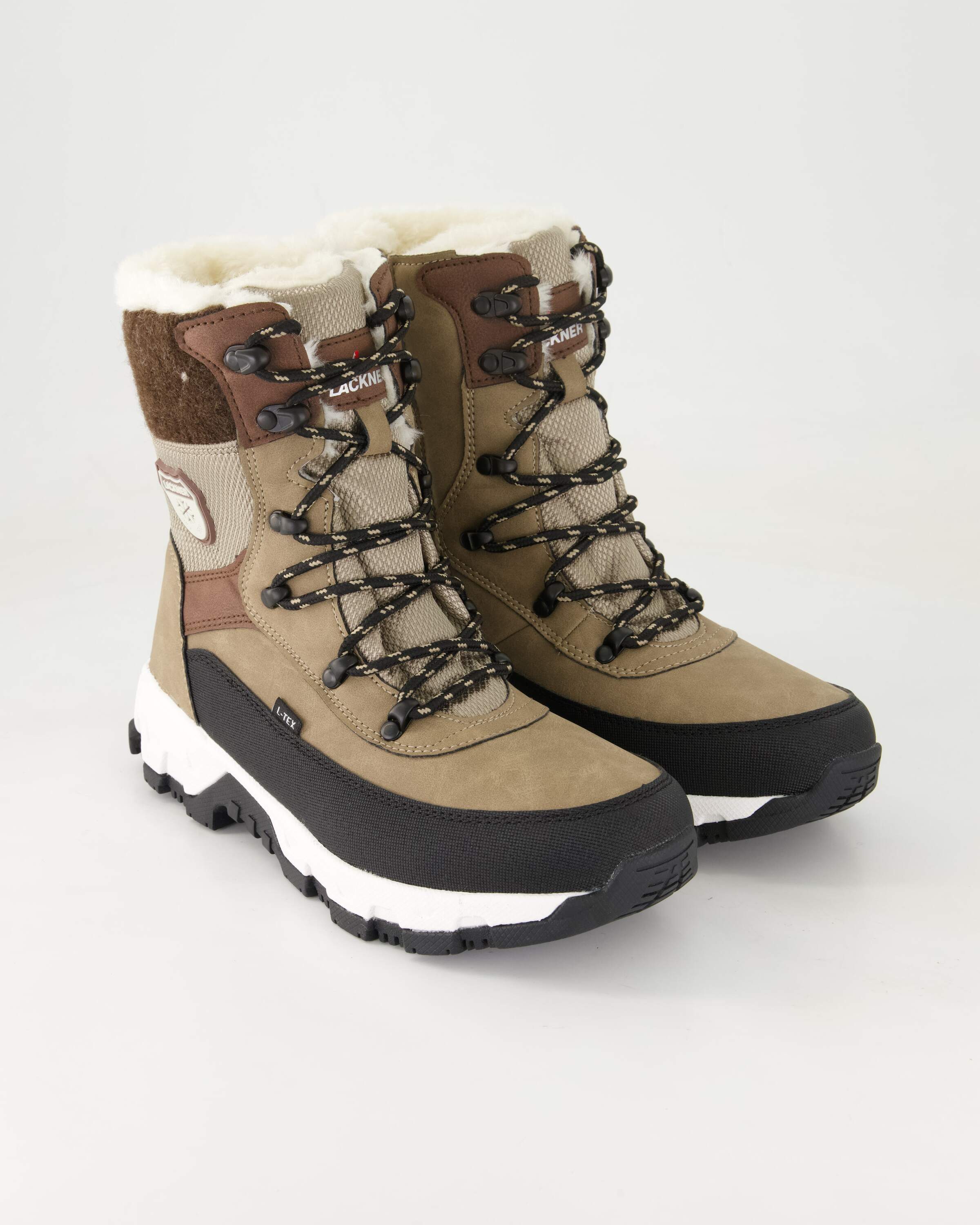 Lackner Molly Schnürstiefel Obermaterial: Leder und Textil