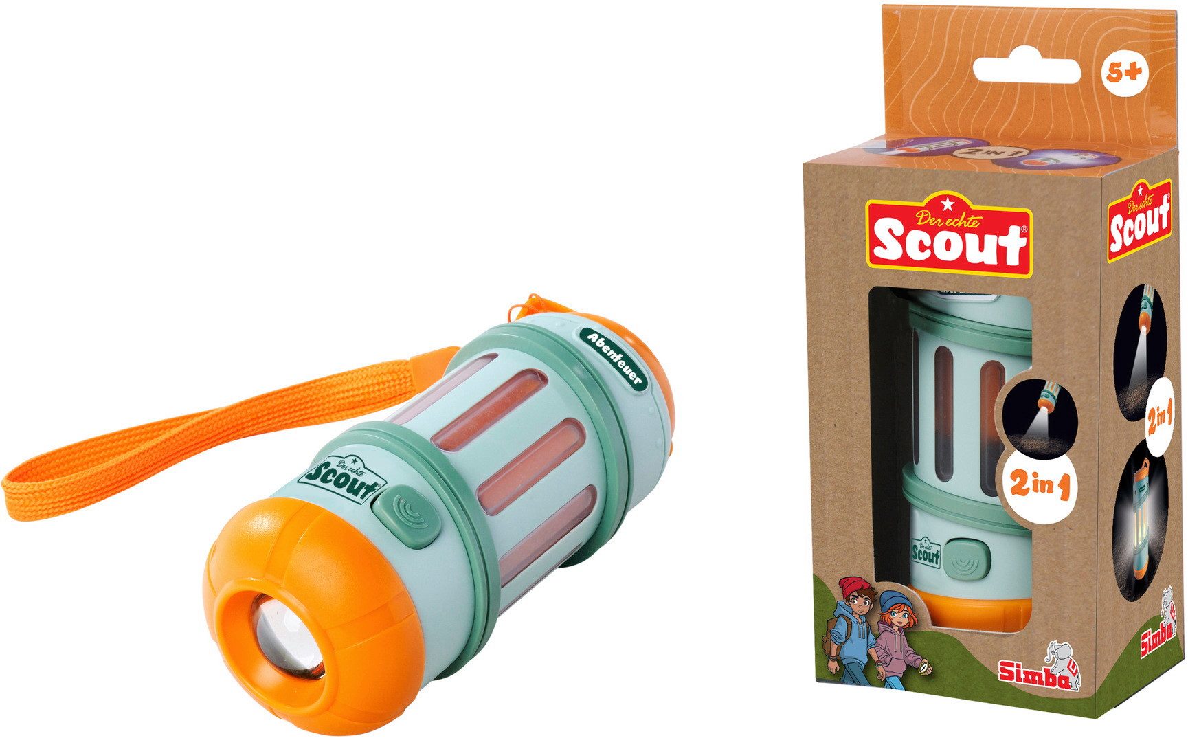 SIMBA Experimentierkasten Outdoor Forschen und Entdecken Scout Taschenlampe günstig online kaufen