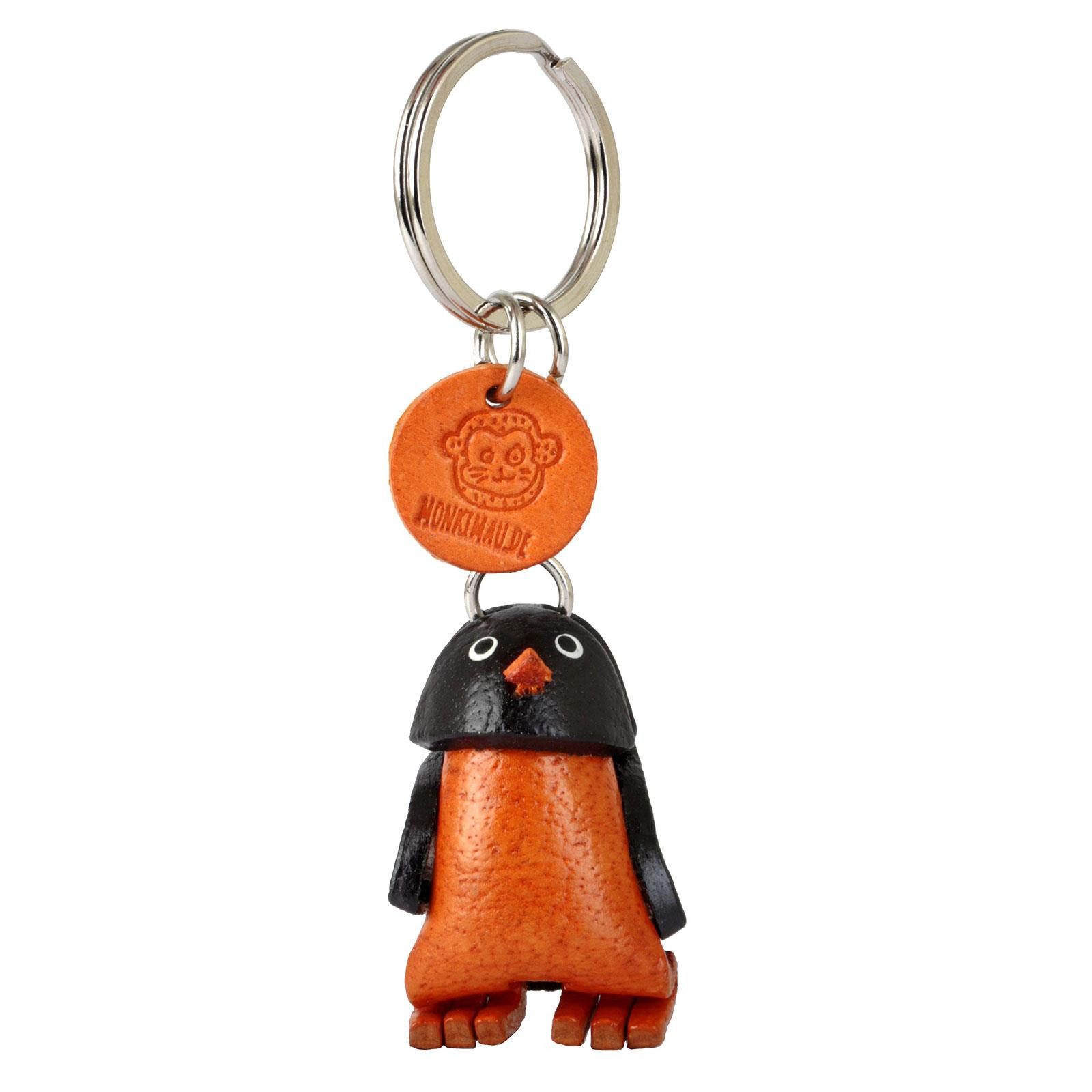 Schlüsselanhänger Set Pinguin Schlüsselanhänger aus Leder