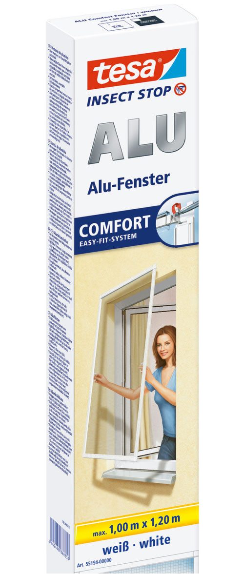 tesa Insektenschutz-Fensterrahmen Insect Stop ALU Comfort günstig online kaufen