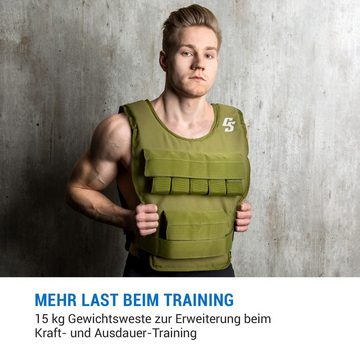 Capital Sports Gewichtsweste Monstervest Gewichtsweste, Weighted Vest Trainingsweste mit Gewichten Gewichtsjacke Weight Vest