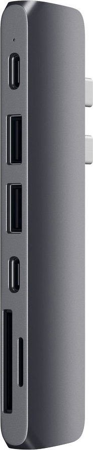 Satechi Type-C Pro Hub 4K HDMI Adapter zu HDMI, MicroSD-Card, SD-Card, Thunderbolt, USB 3.0, USB Typ C