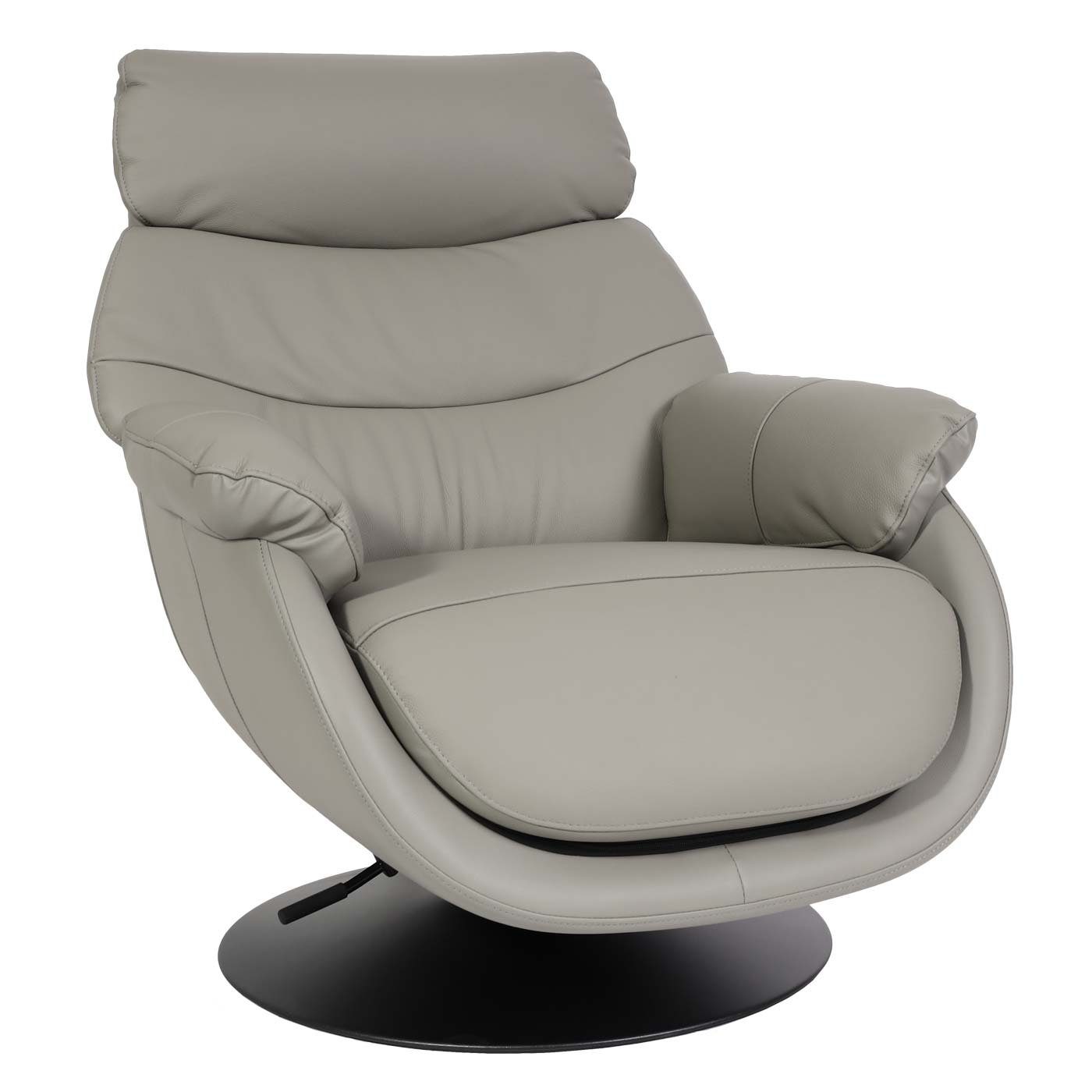 Breite | Sitzfläche, Mit Feststellhebel, grau MCW-K99, grau MCW Relaxsessel Mit Armlehnen