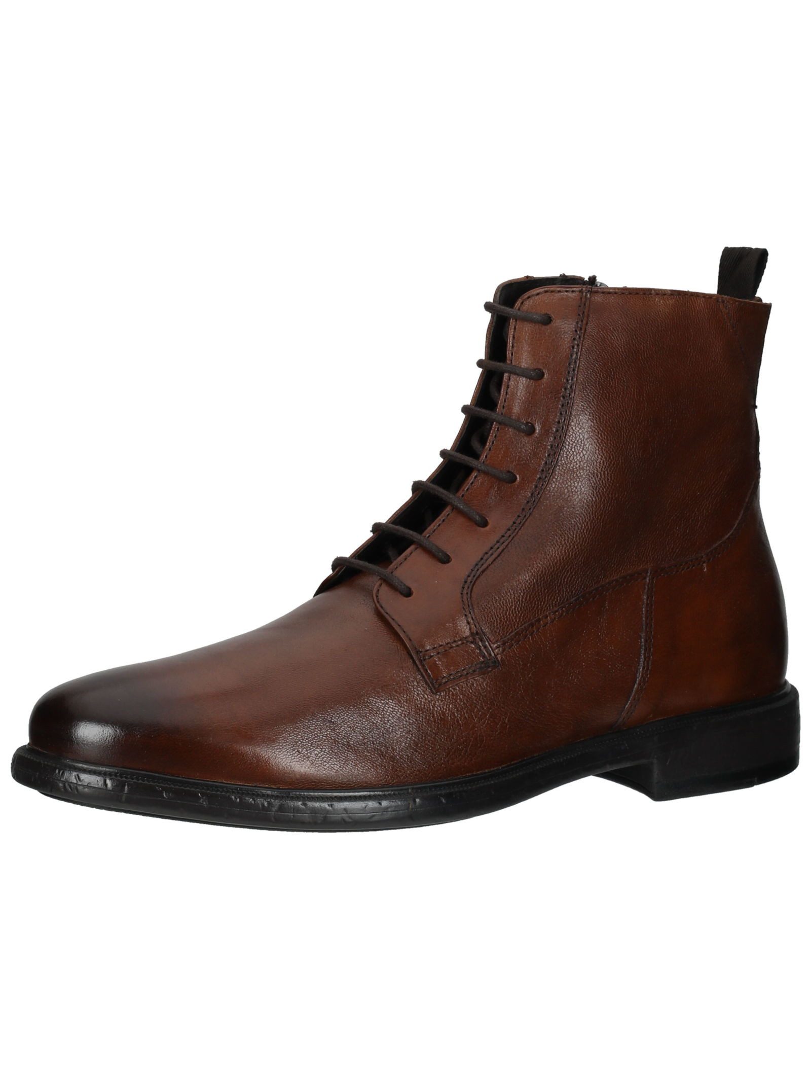 Geox Stiefelette Leder/Textil Schnürstiefelette