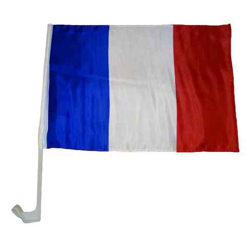 trends4cents Flagge Autoflagge 30 x 40 cm Auto Flagge Fahne Autofahne Fensterflagge (Frankreich), Autofahne