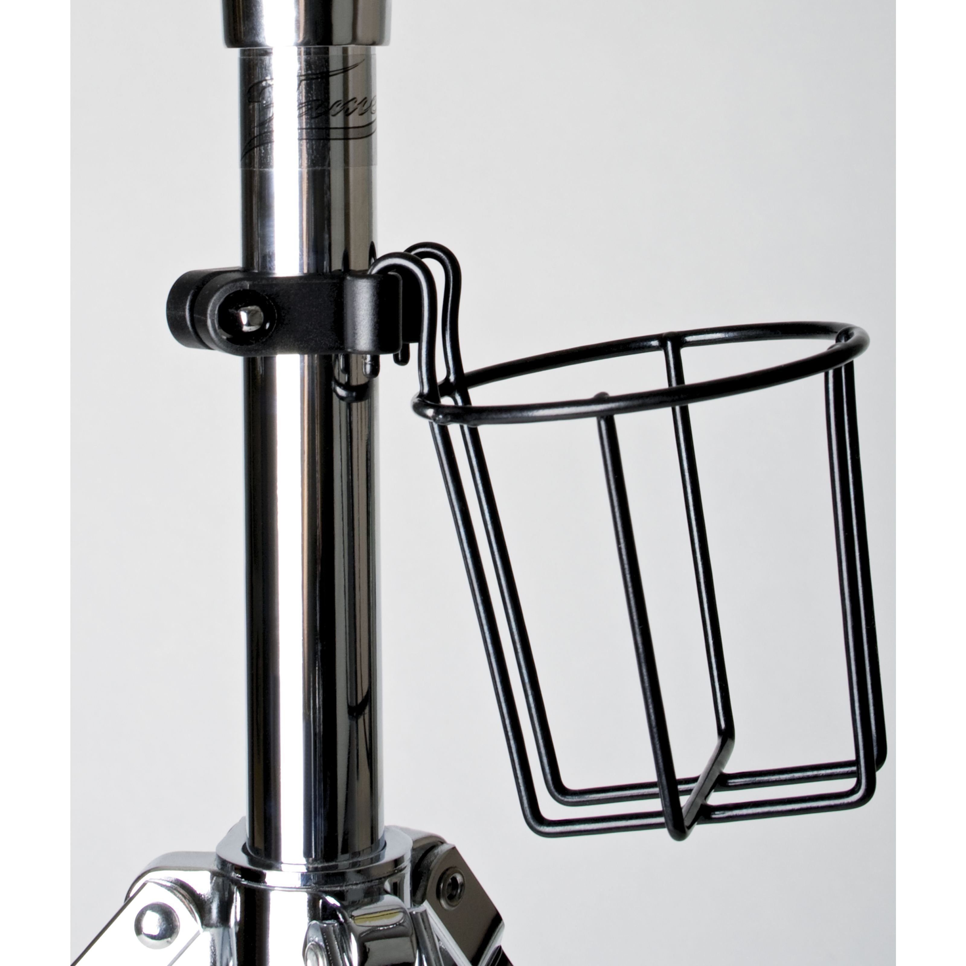 FAME Musikinstrumentenständer, (Getränkehalter für Drums Cup Holder für Drummer Montierbar am Set Passend für Rohre 27-3 cm Ideal für HiHat-Stativ Beckenständer Durchmesser 65-8 cm Höhe 8 cm, Zubehör für Drums, Halter), Drum Getränkehalter, Cup Holder für Schlagzeuger, Montierbar am
