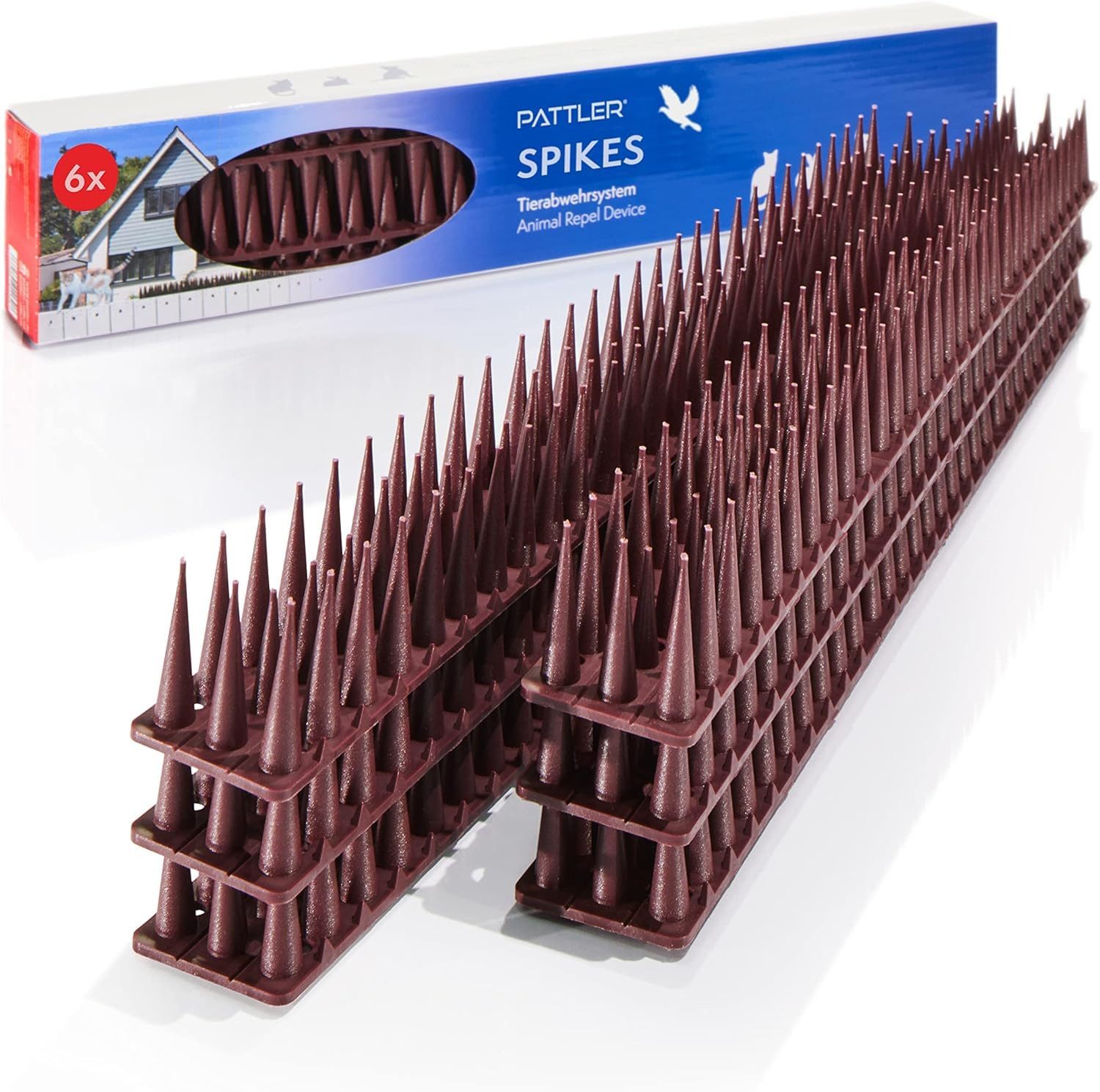 Taubenspikes Vogelabwehr aus Robustem Kunststoff, Taubenabwehr