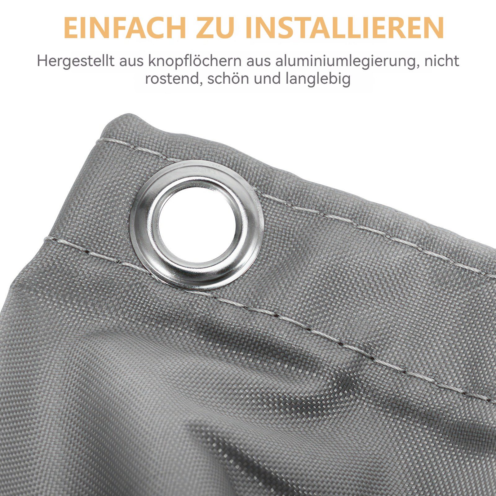 BlingBin Sonnensegel Wasserdichtes Solarsegel 4x5m sonnen- günstig online kaufen