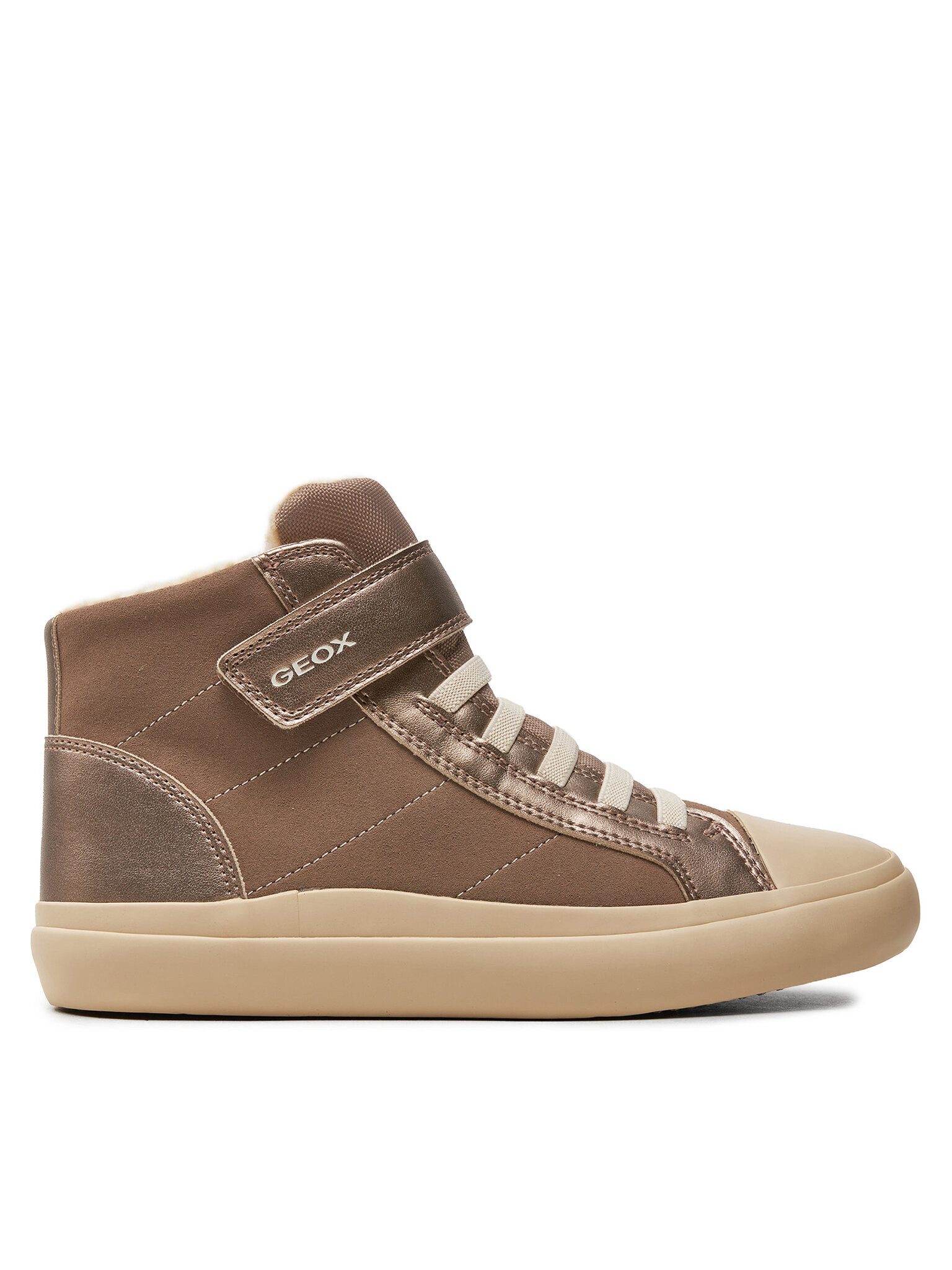 Geox Sneakers J Gisli Girl J464NI 0AUAJ C5005 S Beige Sneaker