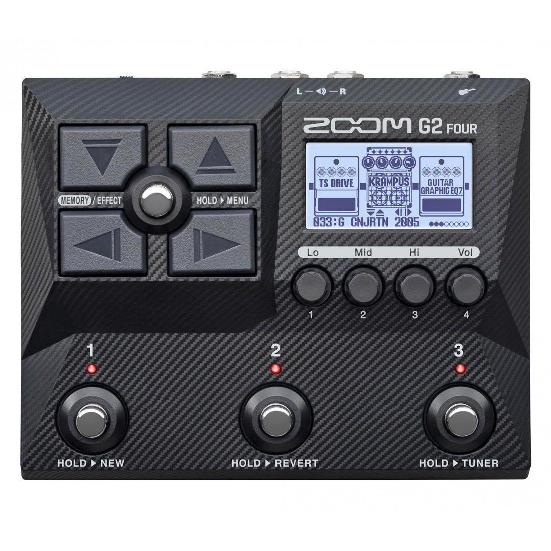 Zoom Audio Zoom G2 Four Multi-Effekt-Gerät Digitales Aufnahmegerät (Multi-Effekt-Gerät)