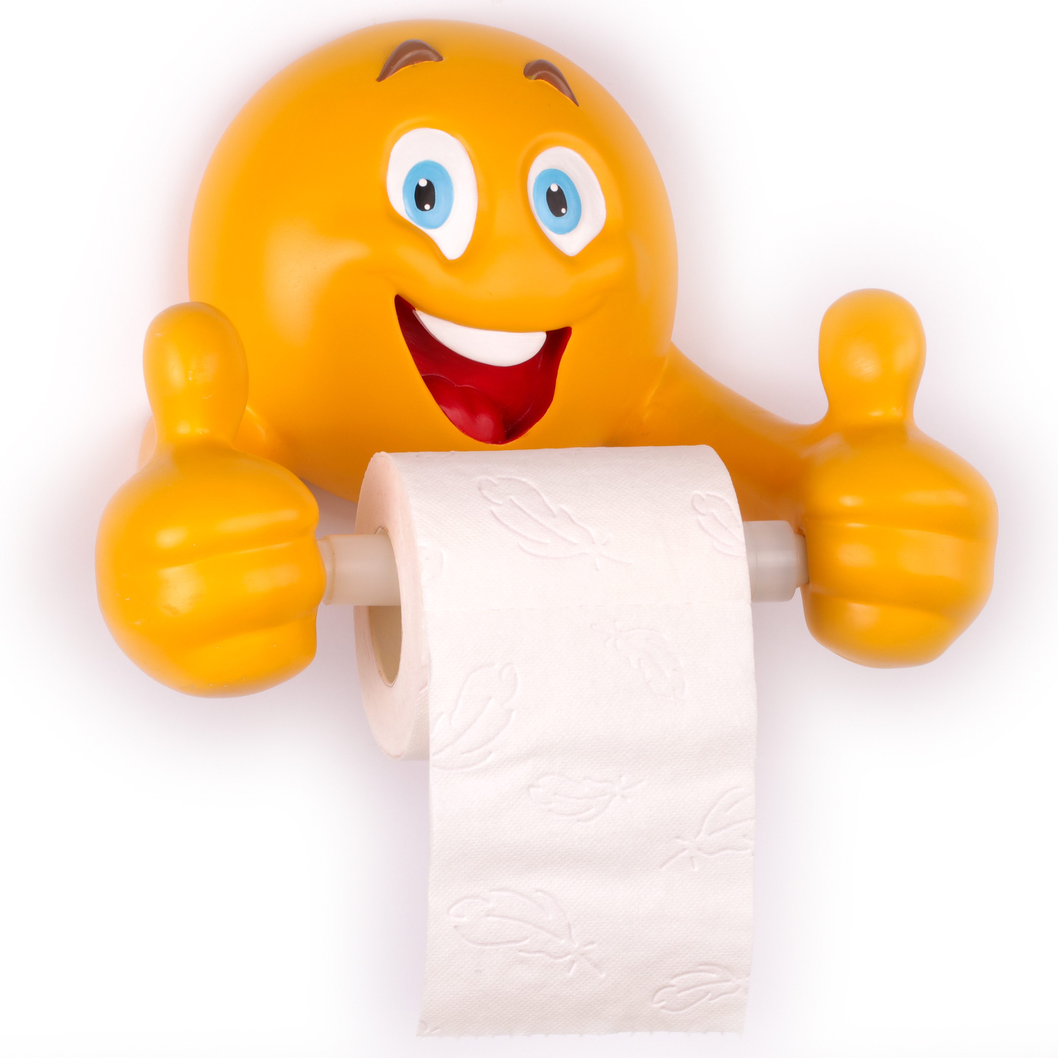 Caramel MEDIA Toilettenpapierhalter Smiley Toilettenpapierhalter