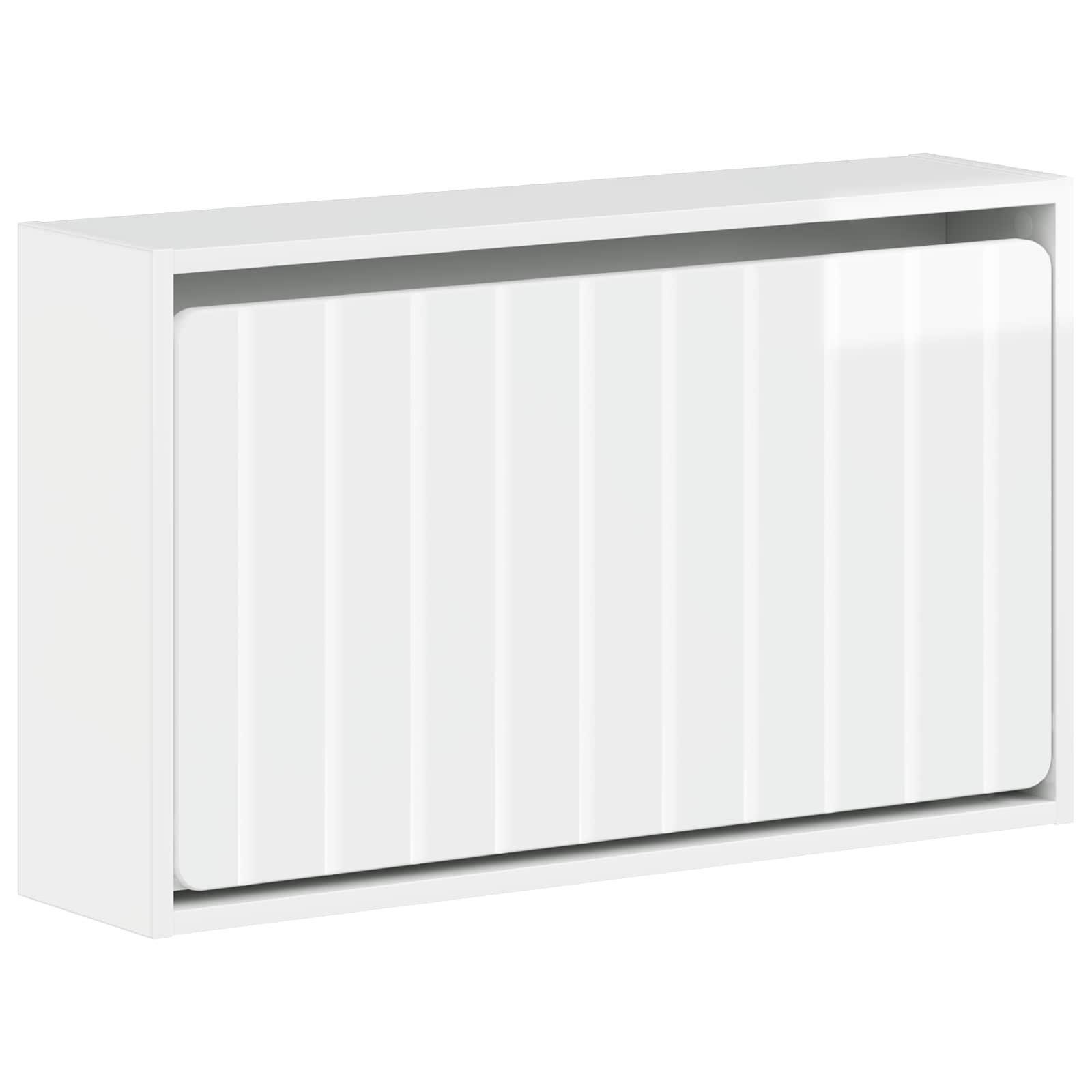 vidaXL Schuhregal Wandmontierter Schuhschrank ZWOLLE 71 x 17 x 43 cm
