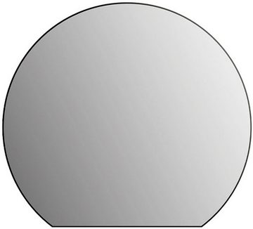 Talos Badspiegel Picasso schwarz Ø 100 cm, hochwertiger Aluminiumrahmen