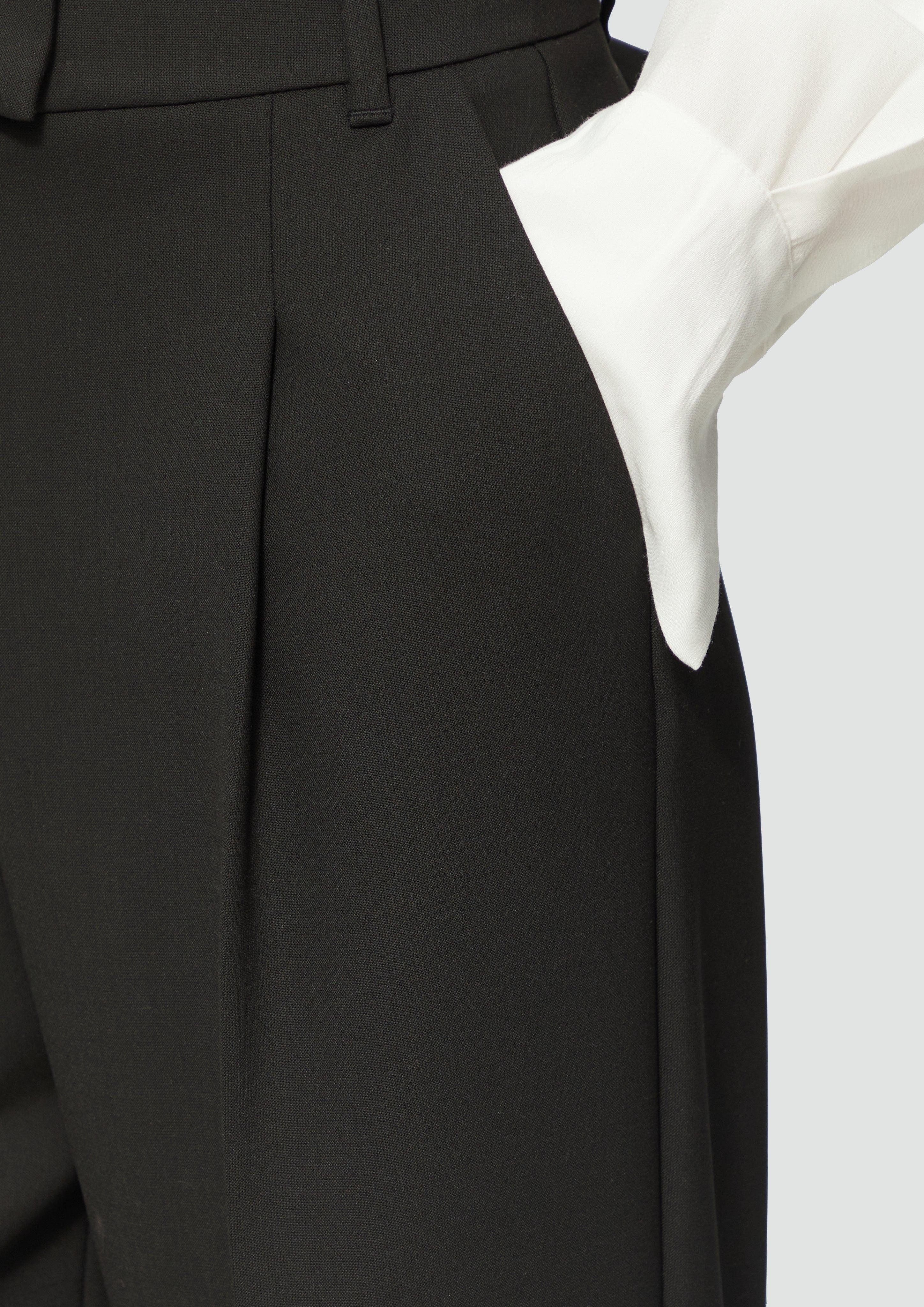 s.Oliver BLACK LABEL Stoffhose Elegante Hose günstig online kaufen